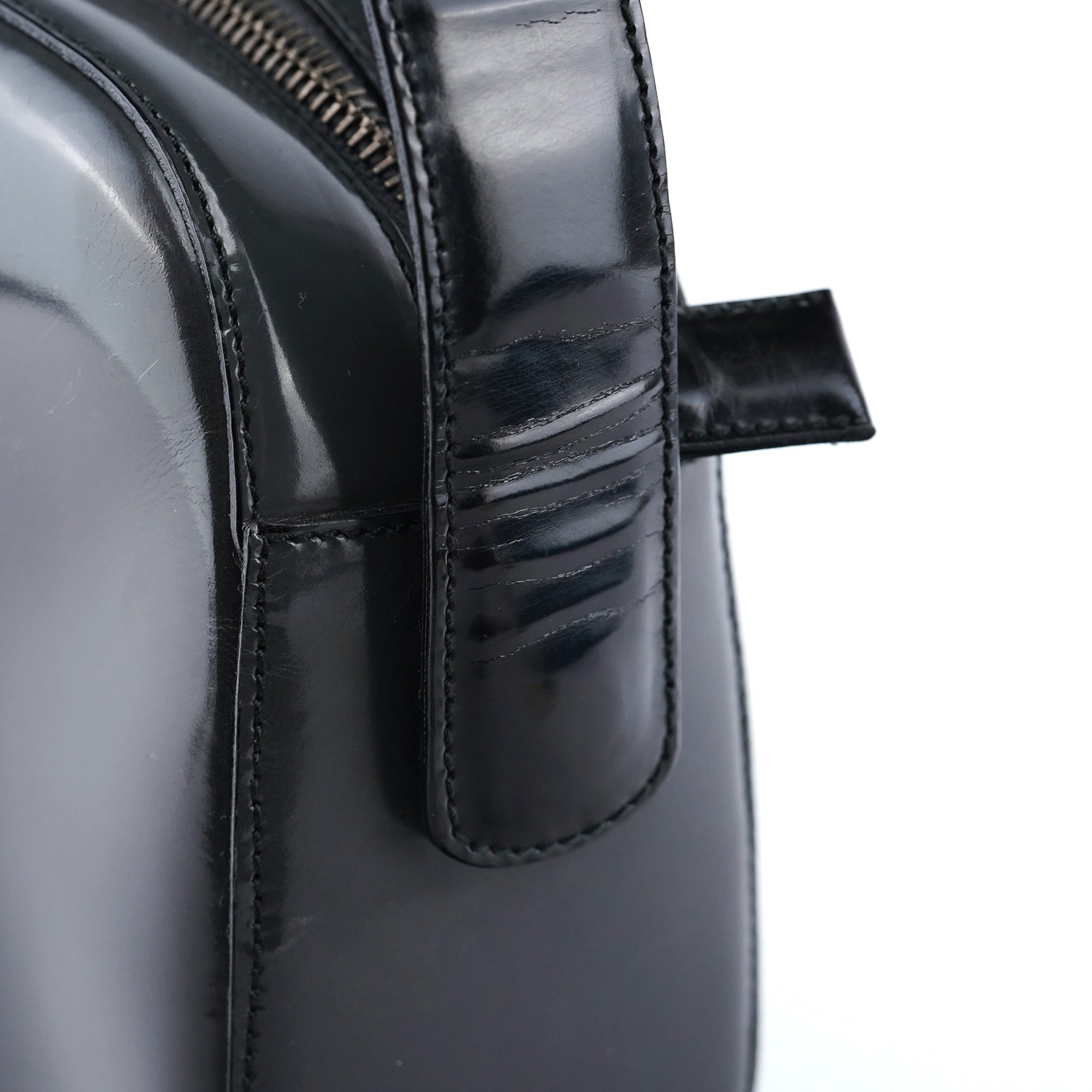 B7446 Anthracite Spazzolato Swivel Shoulder Bag