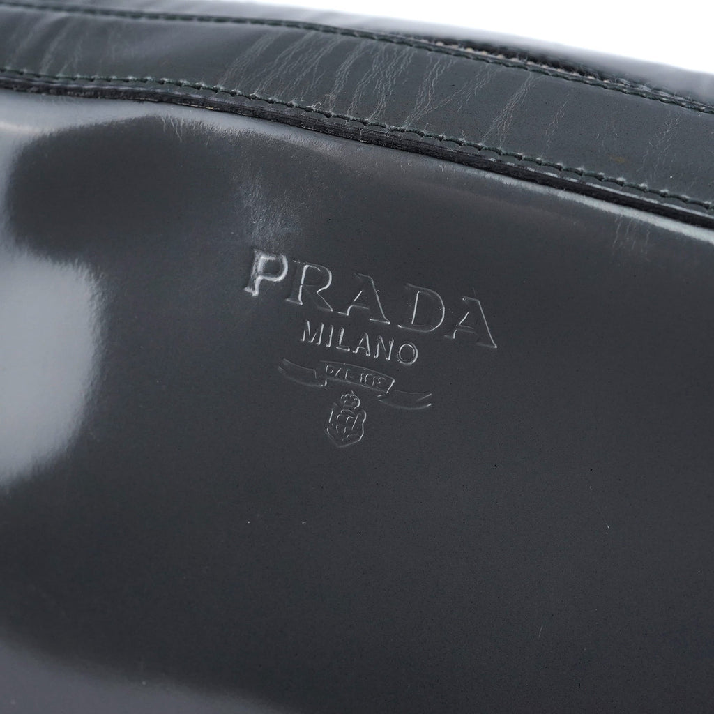 B7446 Anthracite Spazzolato Swivel Shoulder Bag
