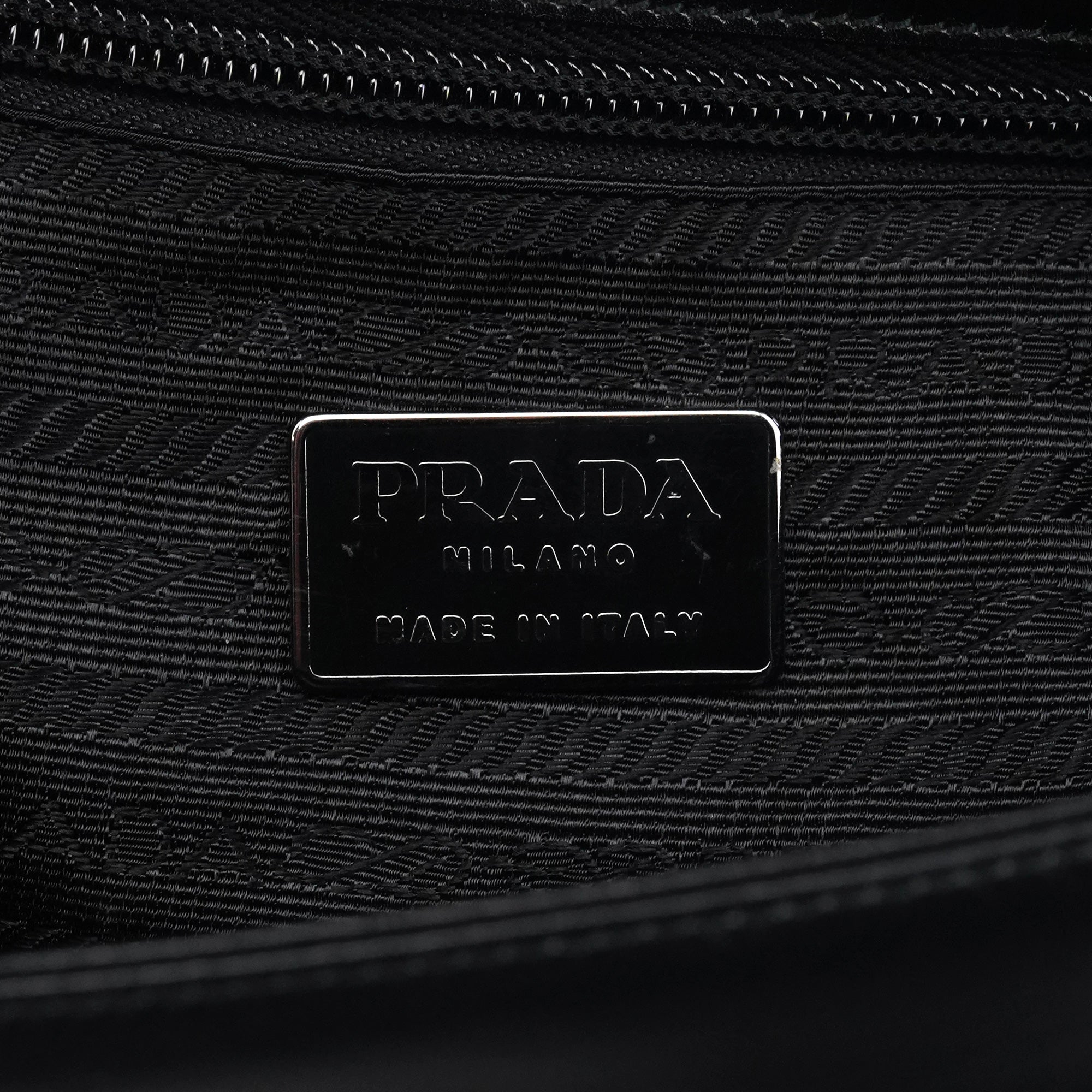 B7495 Black Leather Flap Shoulder Bag
