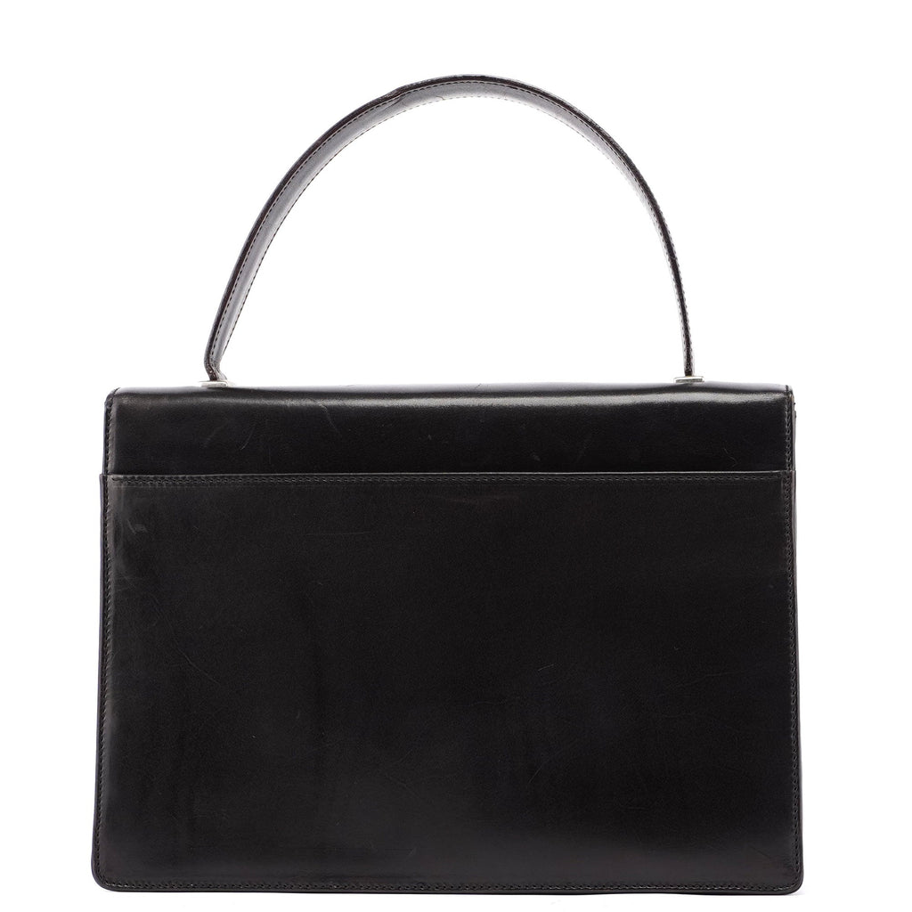 B7521 Brown Vitello Sport Top Handle Bag