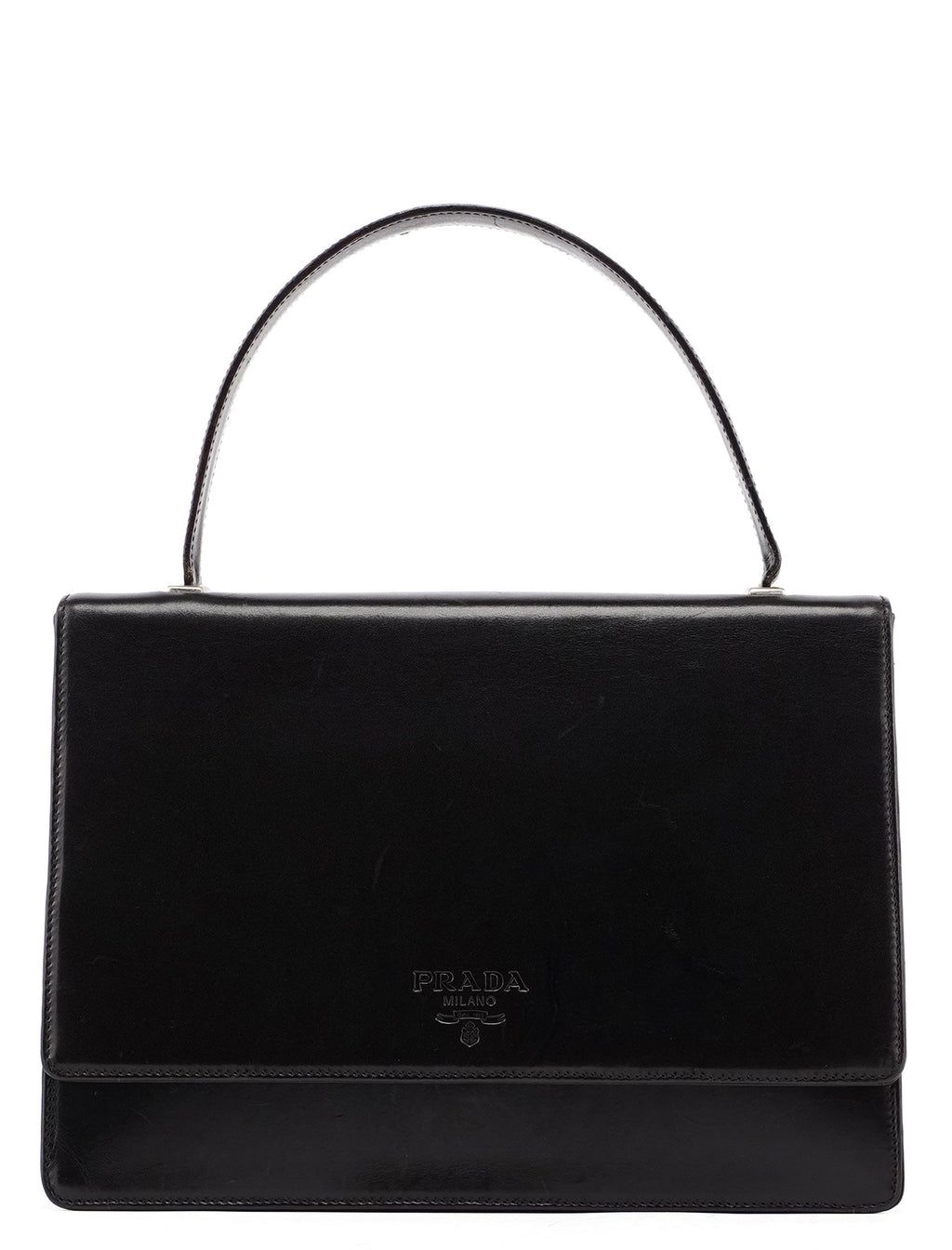 B7521 Brown Vitello Sport Top Handle Bag