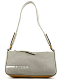 B9936 Silver Bike Lux Shoulder Bag