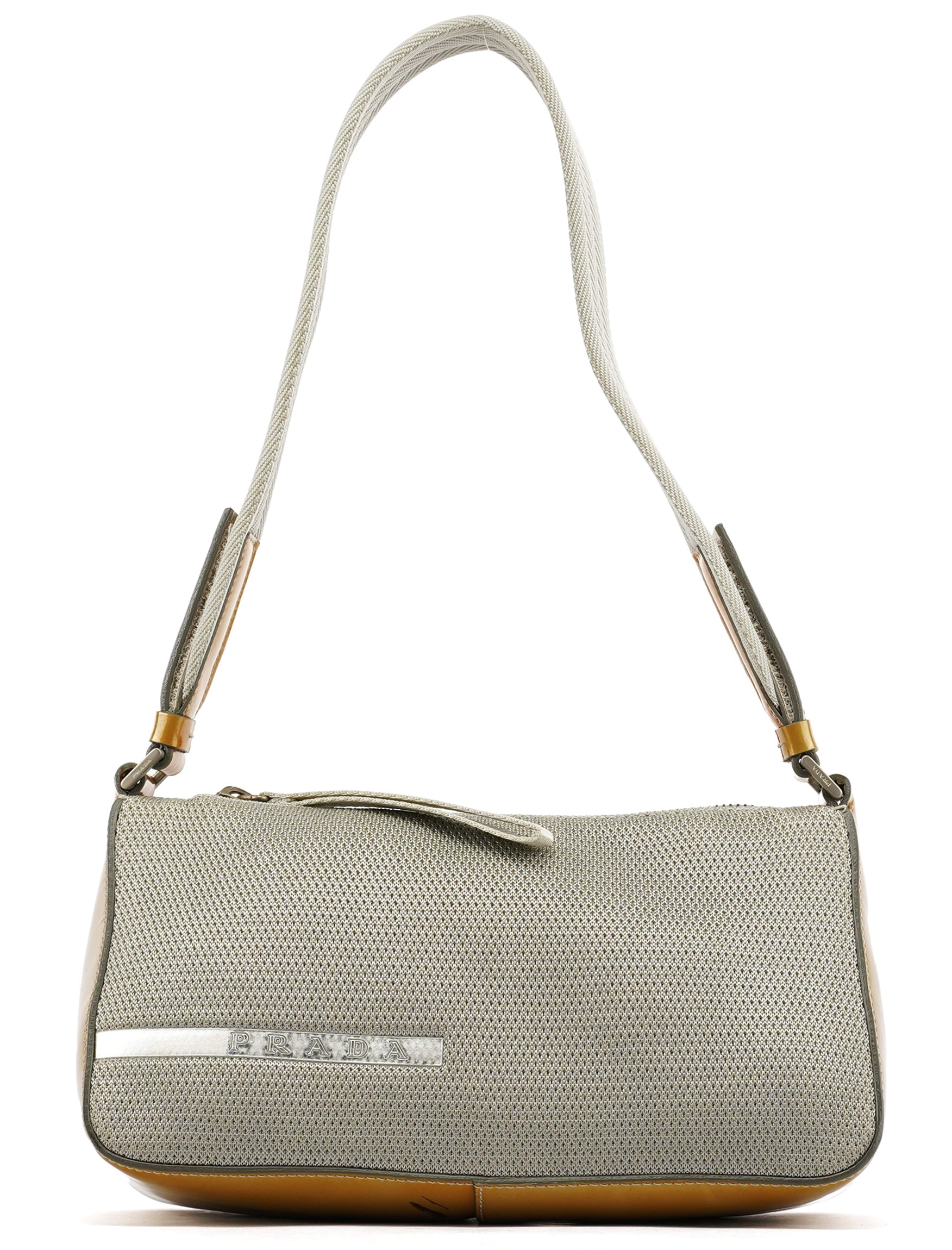 B9936 Silver Bike Lux Shoulder Bag