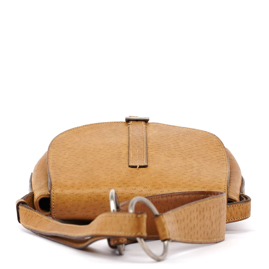 Beige Belt Shoulder Bag