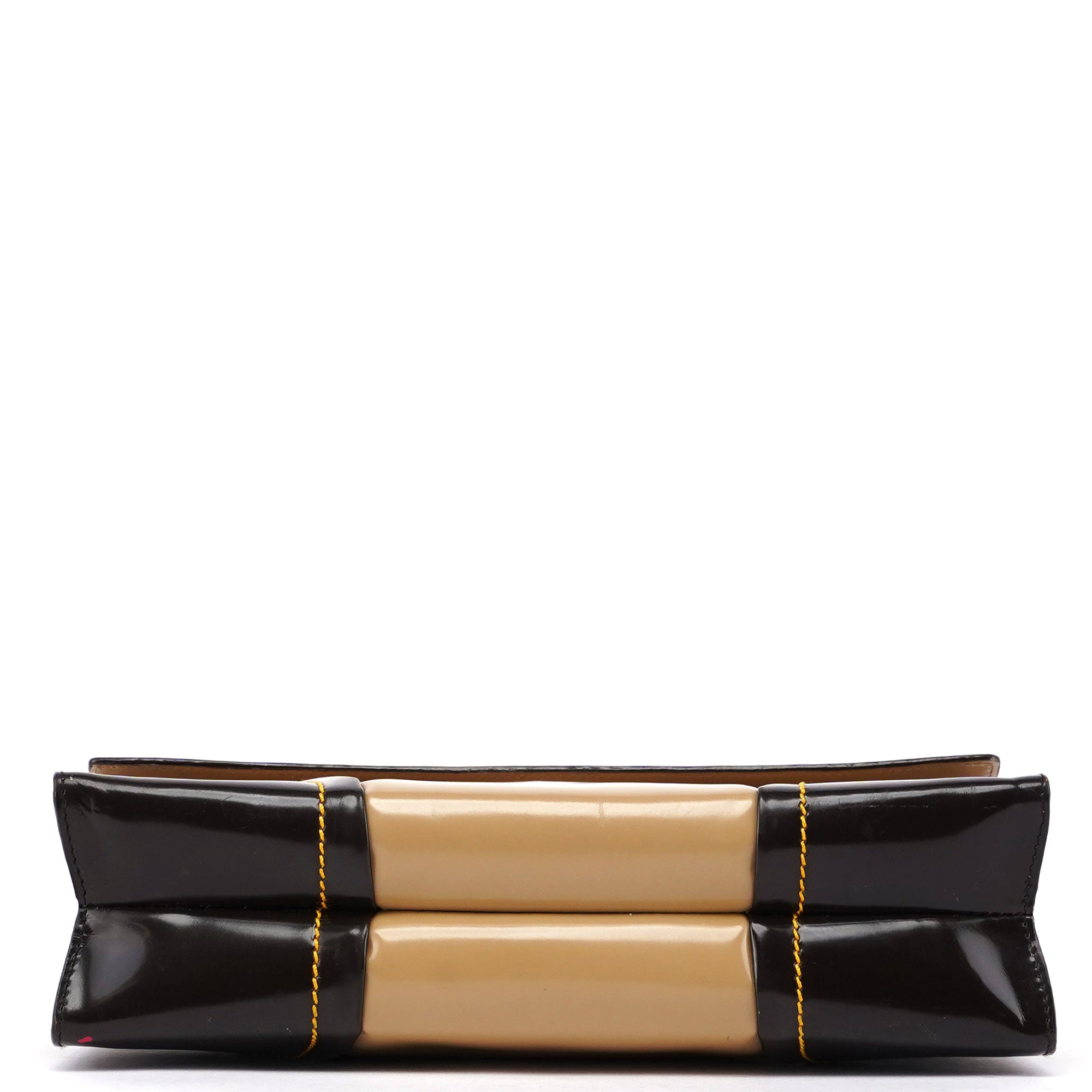 Beige Brown Spazzolato Handbag