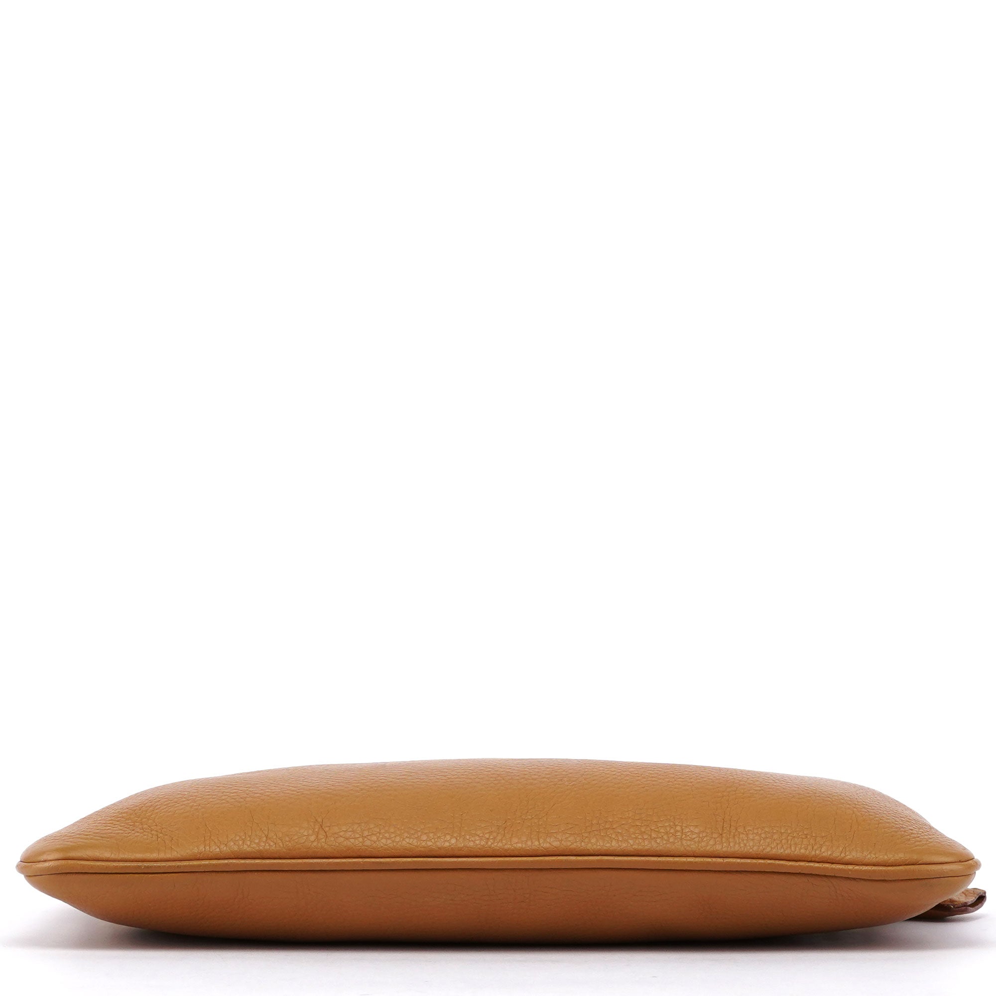 Beige Leather Shoulder Bag