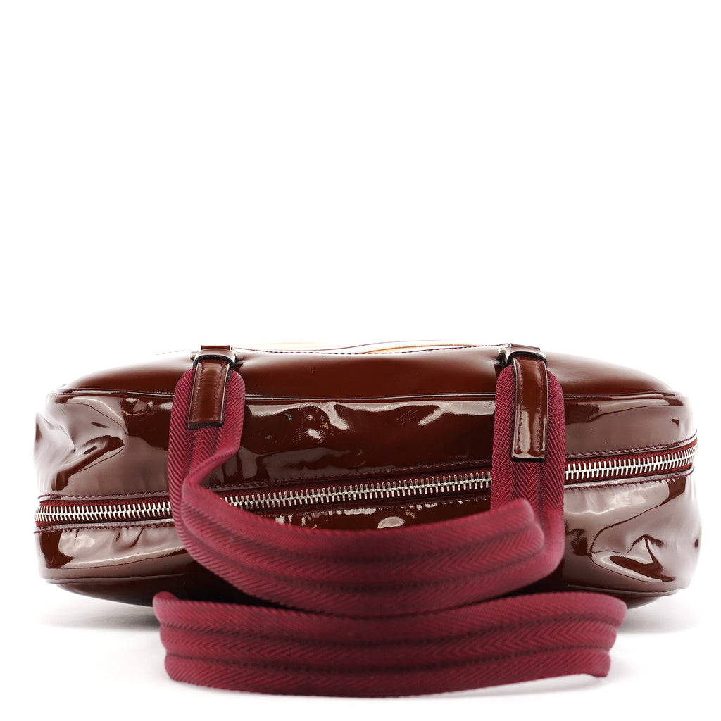 Beige Orange Spazzolato Bowling Sport Bag