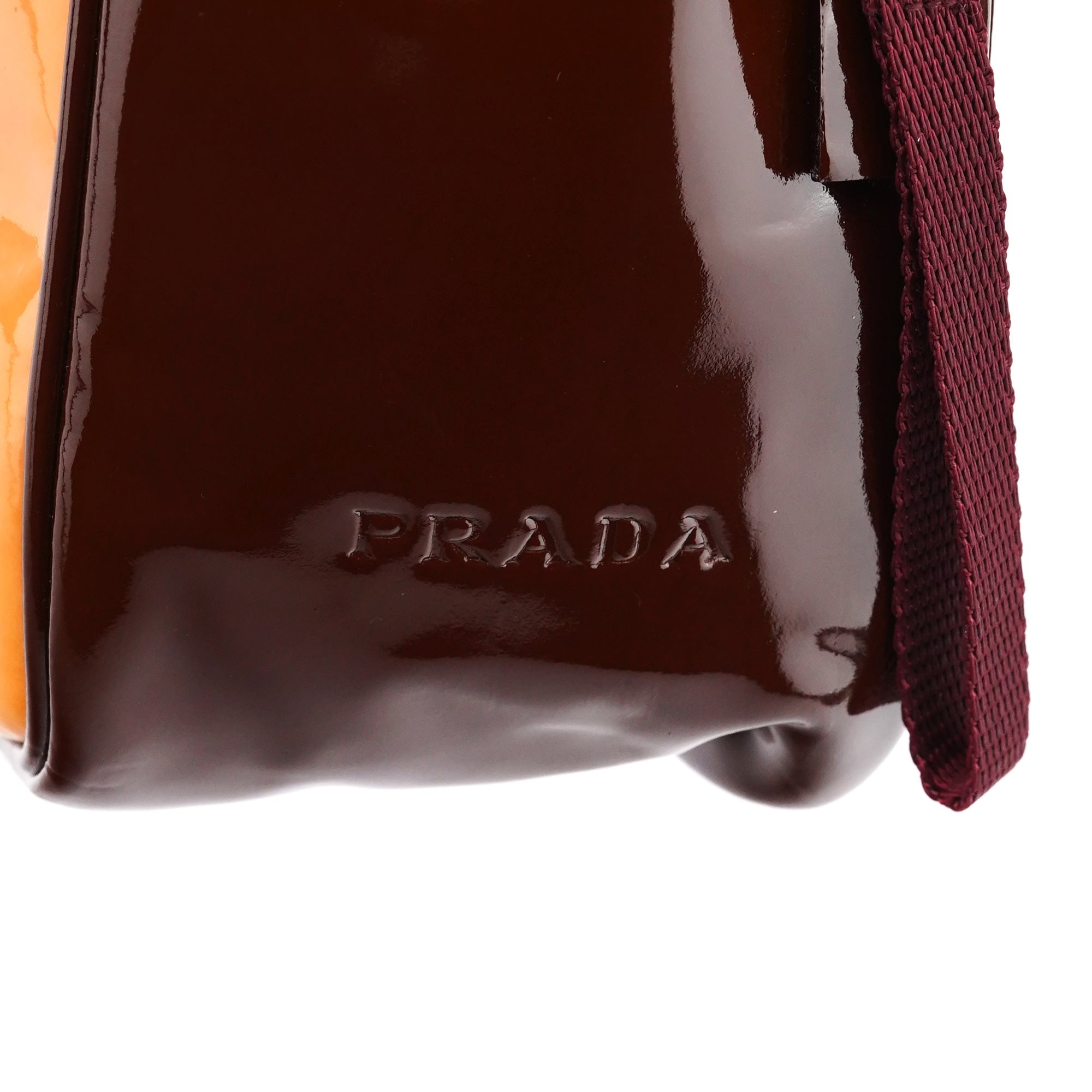 Beige Orange Spazzolato Bowling Sport Bag