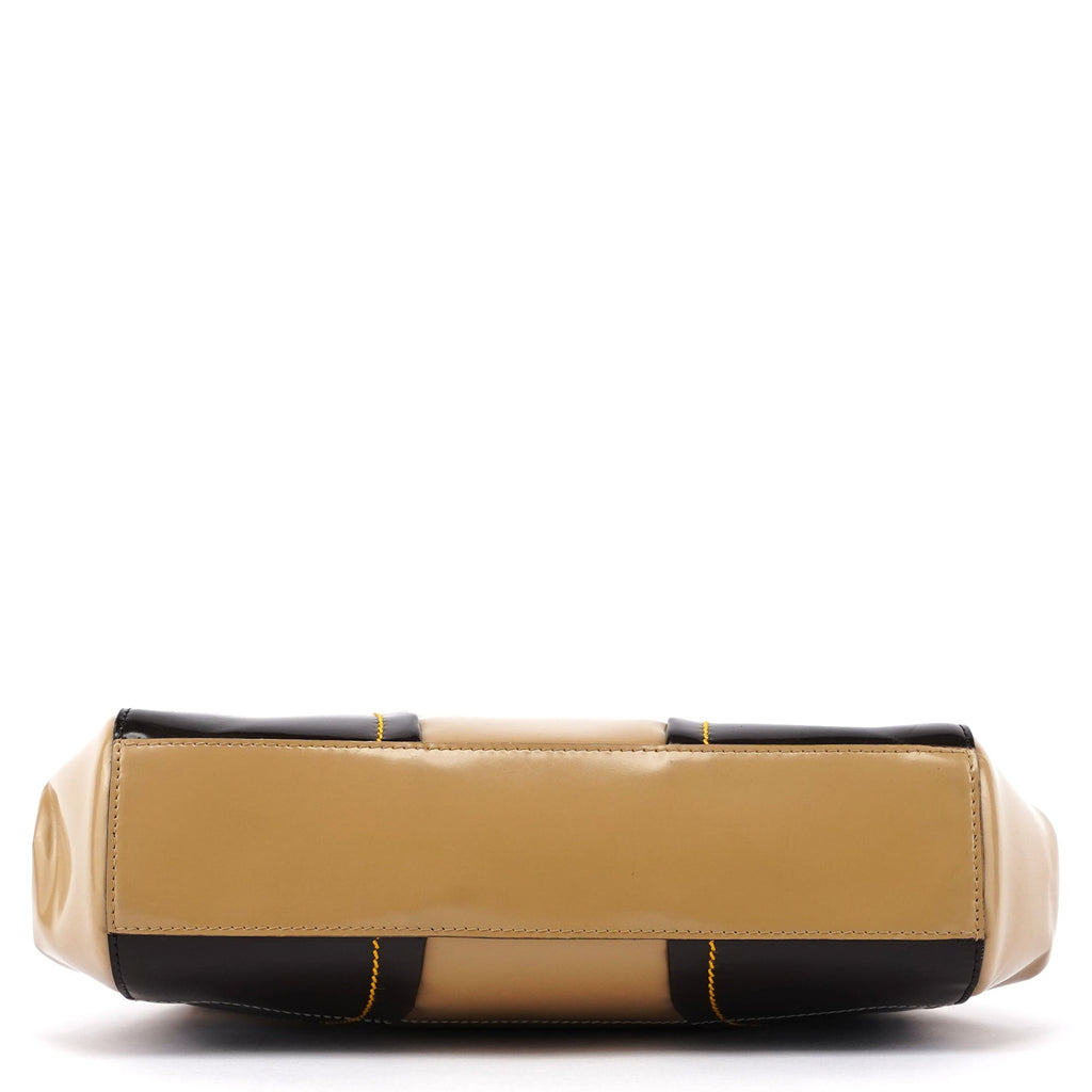 Beige Spazzolato Chic Bag