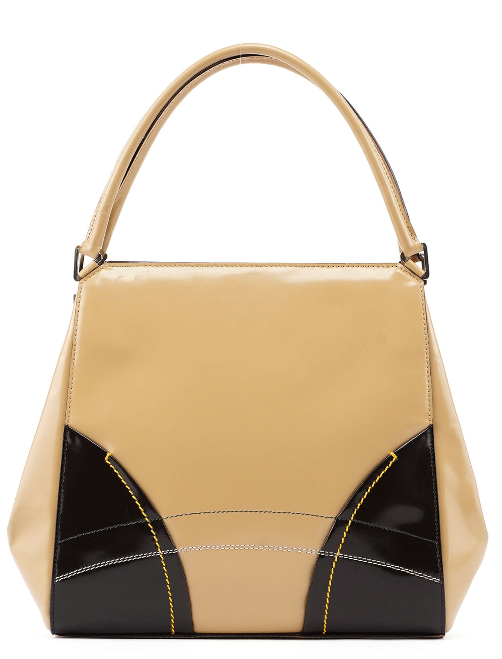 Beige Spazzolato Chic Bag