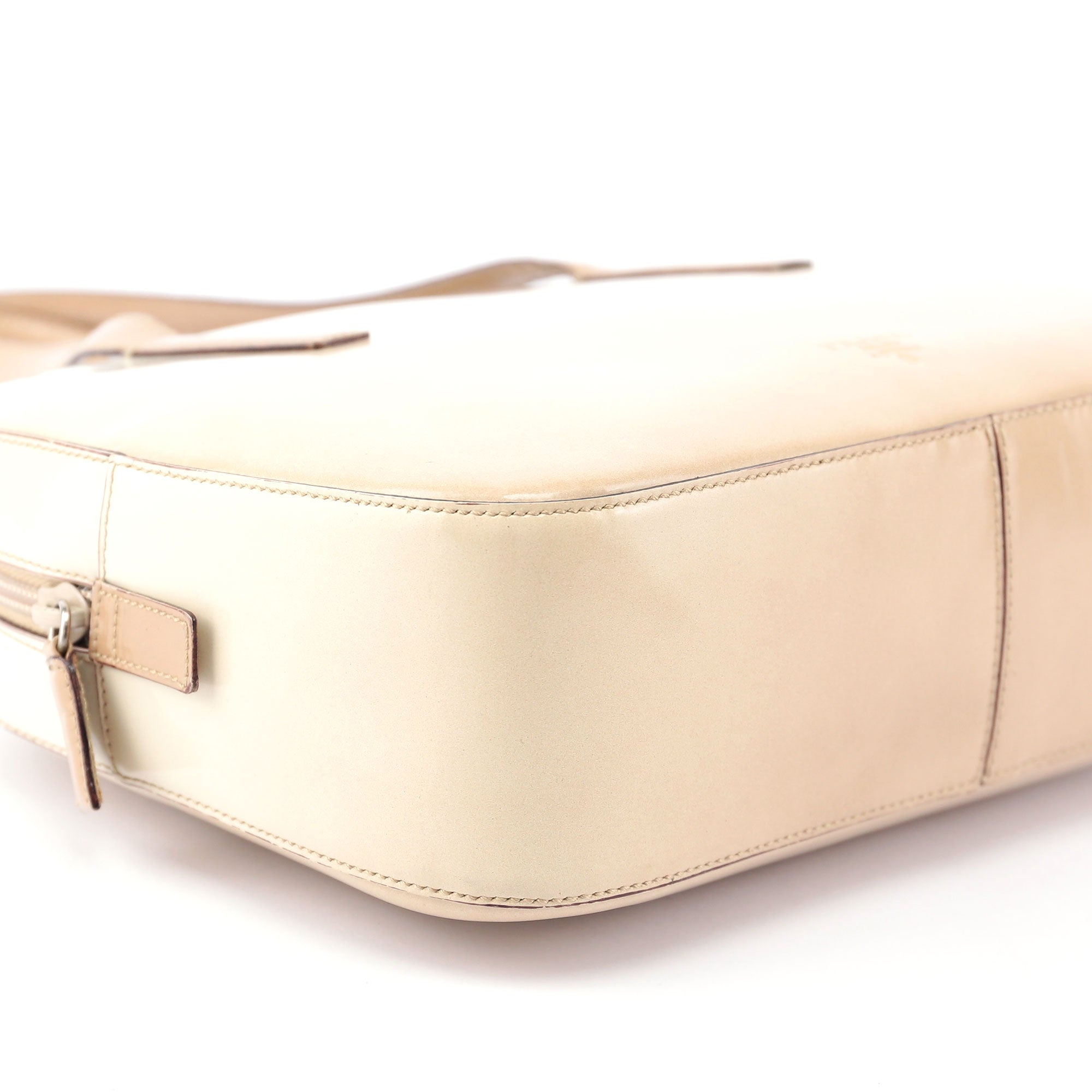 Beige Spazzolato Tote