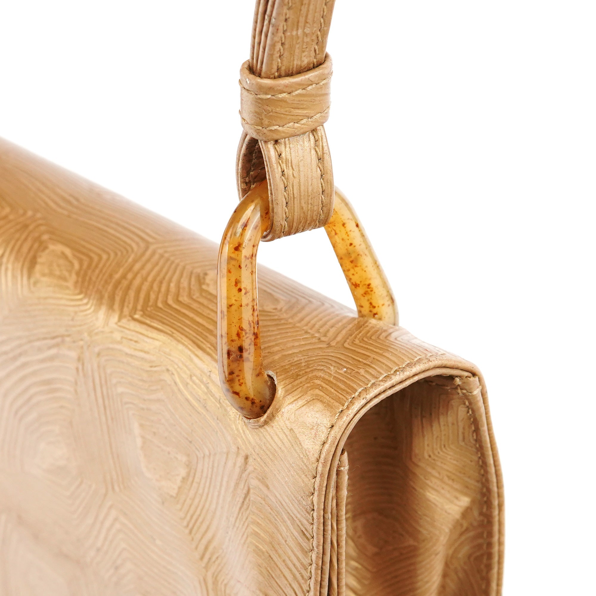 Beige Tartaruga Mordo Shoulder Bag