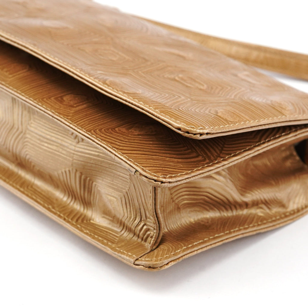Beige Tartaruga Mordo Shoulder Bag