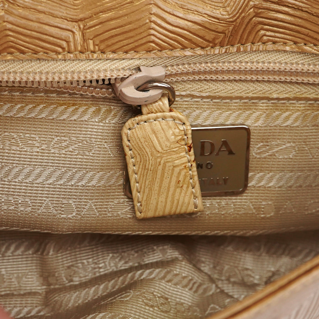 Beige Tartaruga Mordo Shoulder Bag