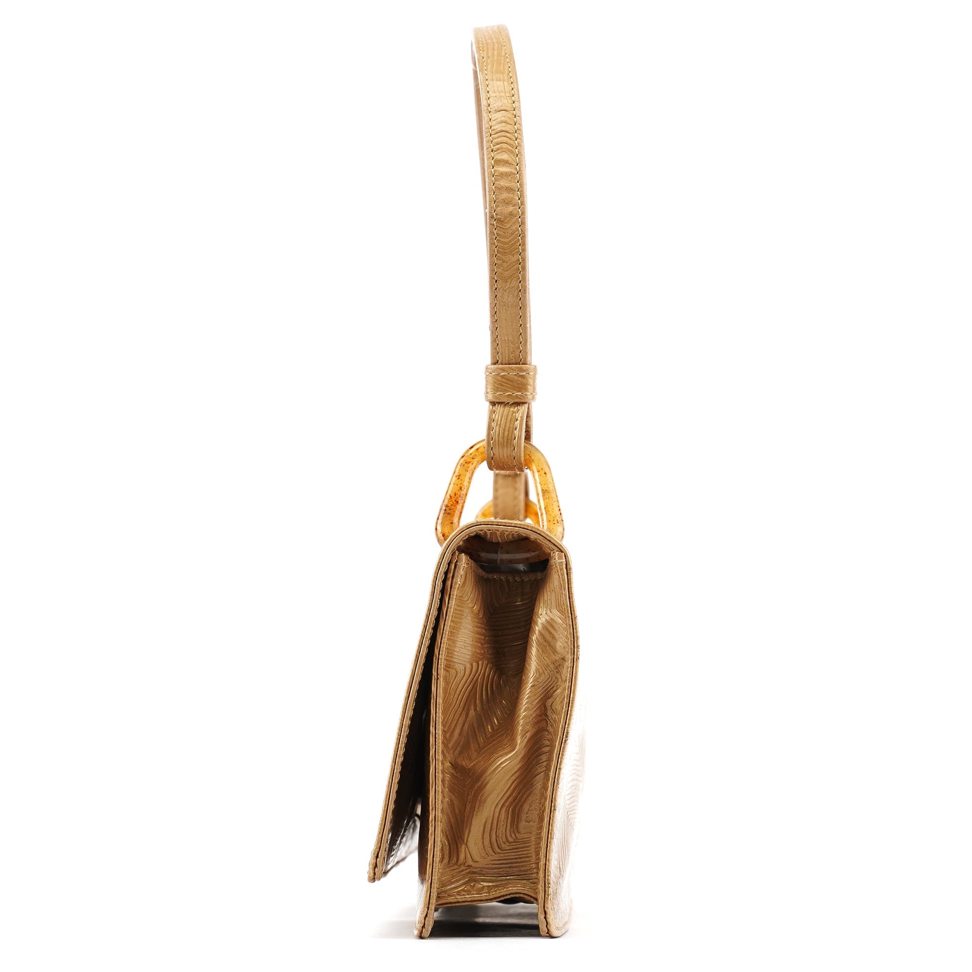 Beige Tartaruga Mordo Shoulder Bag