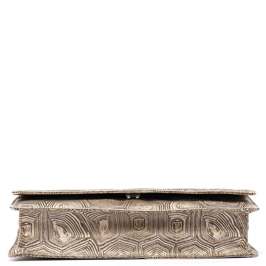 Beige Tartaruga Shoulder Bag