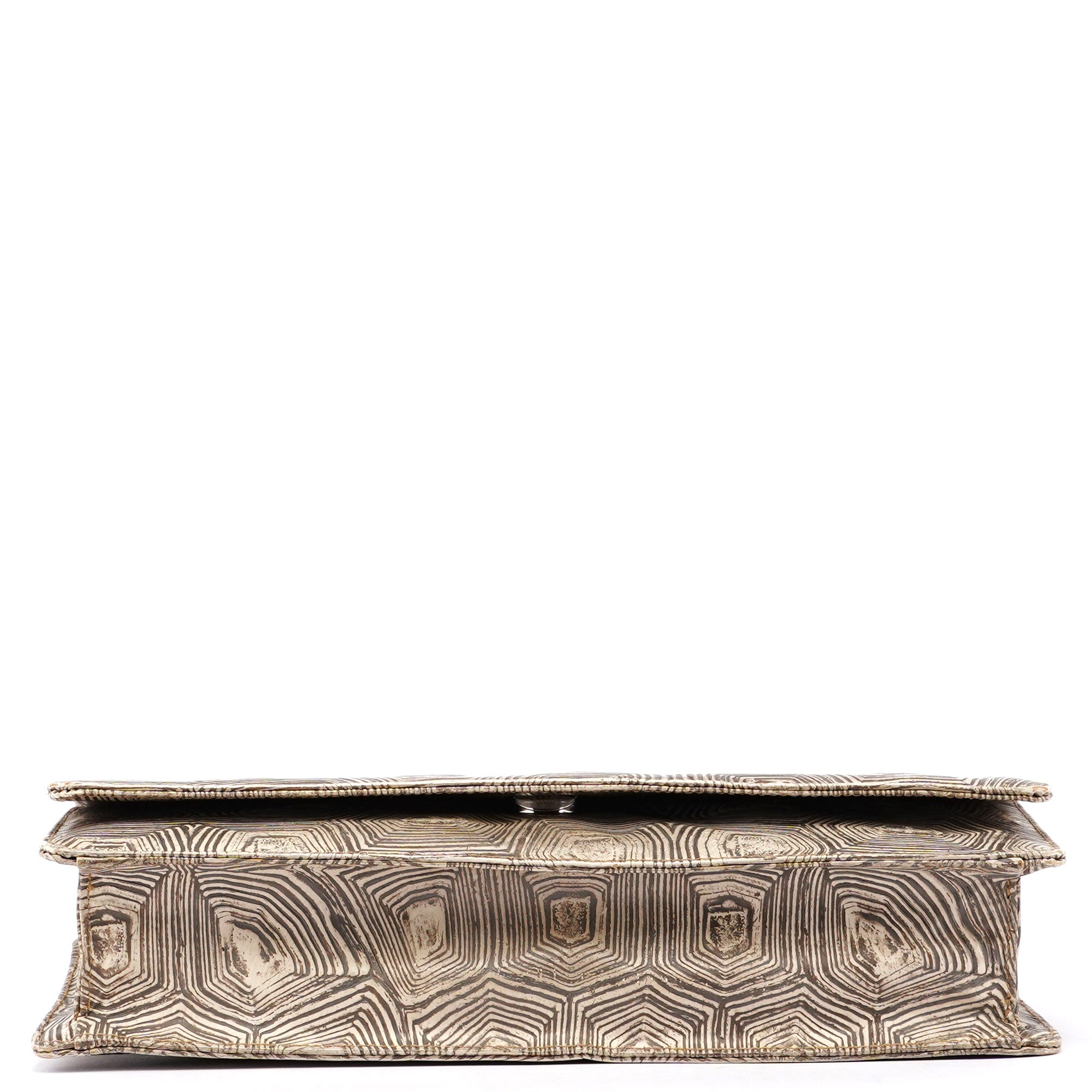 Beige Tartaruga Shoulder Bag