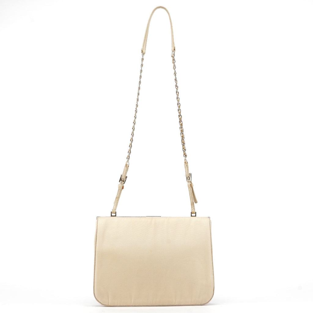 Beige Tessuto Vintage Bag