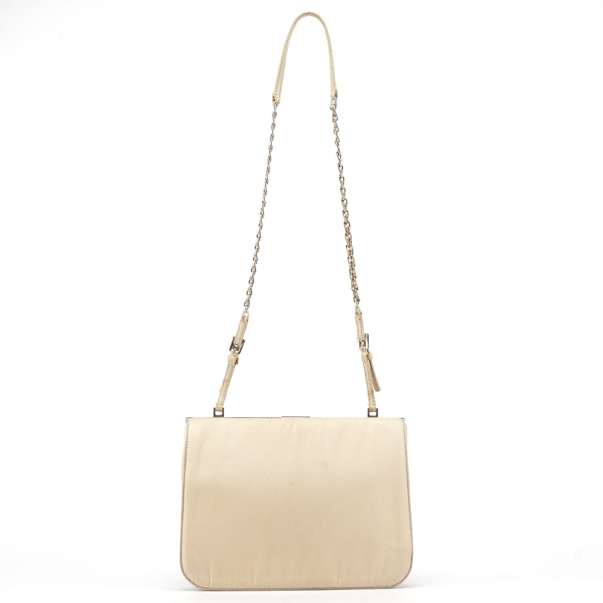 Beige Tessuto Vintage Bag