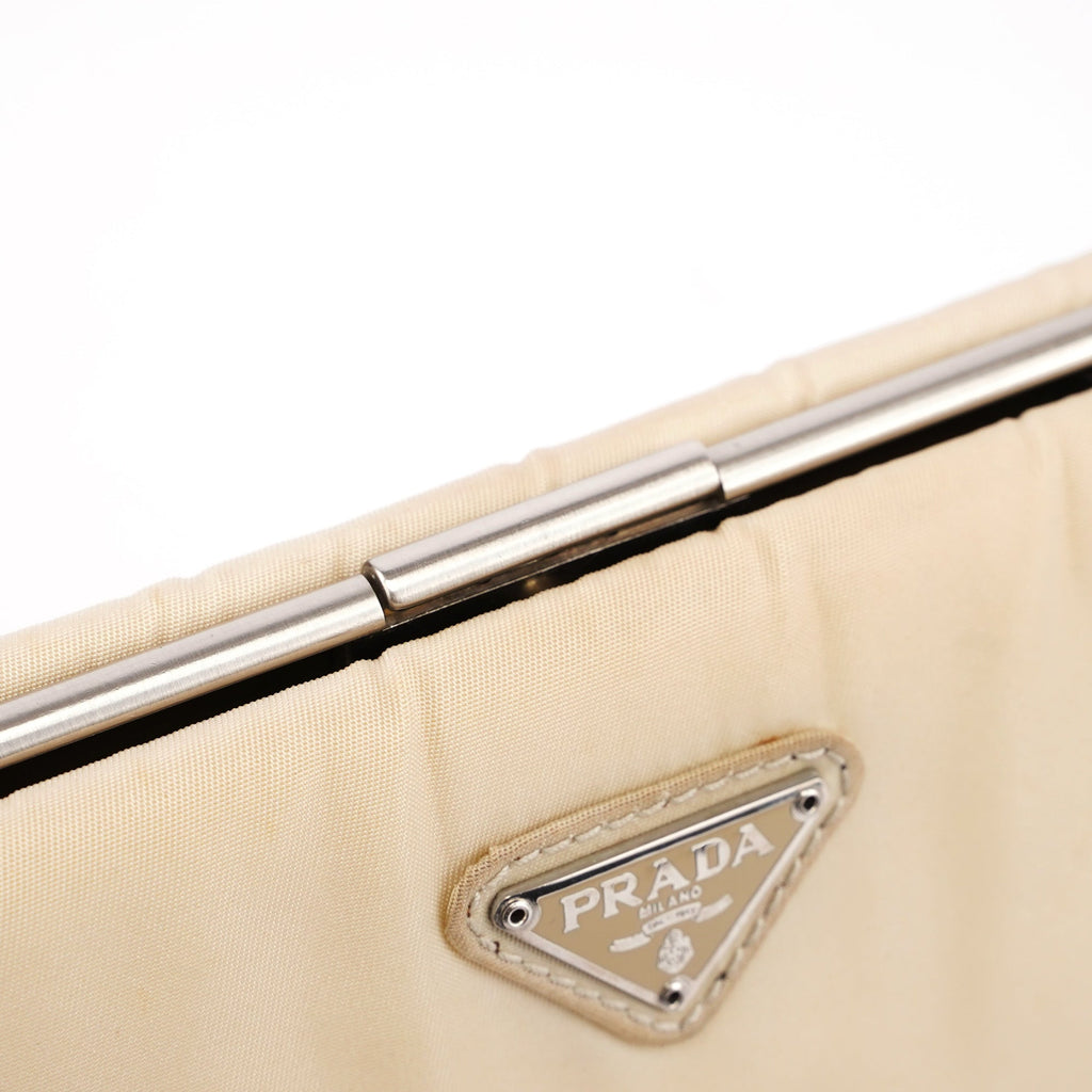 Beige Tessuto Vintage Bag