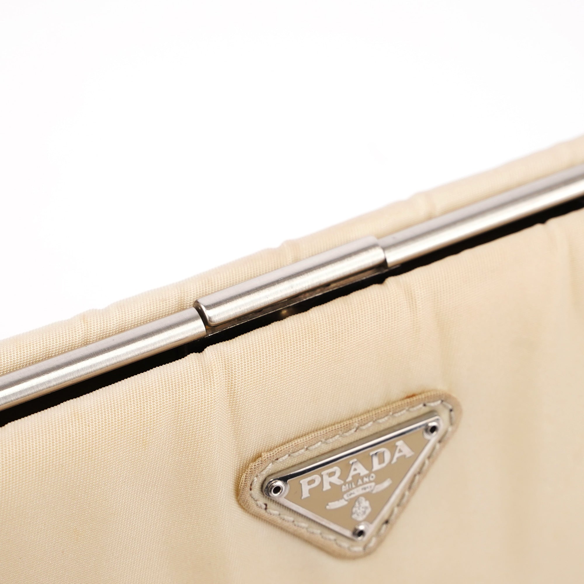 Beige Tessuto Vintage Bag