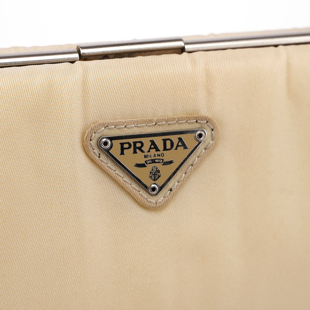 Beige Tessuto Vintage Bag