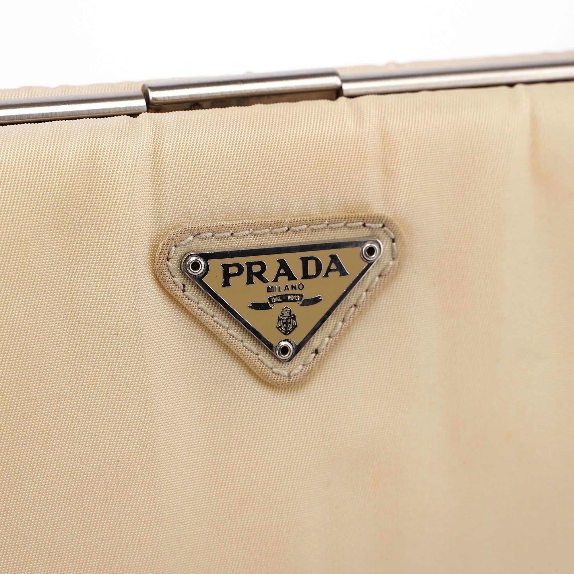 Beige Tessuto Vintage Bag