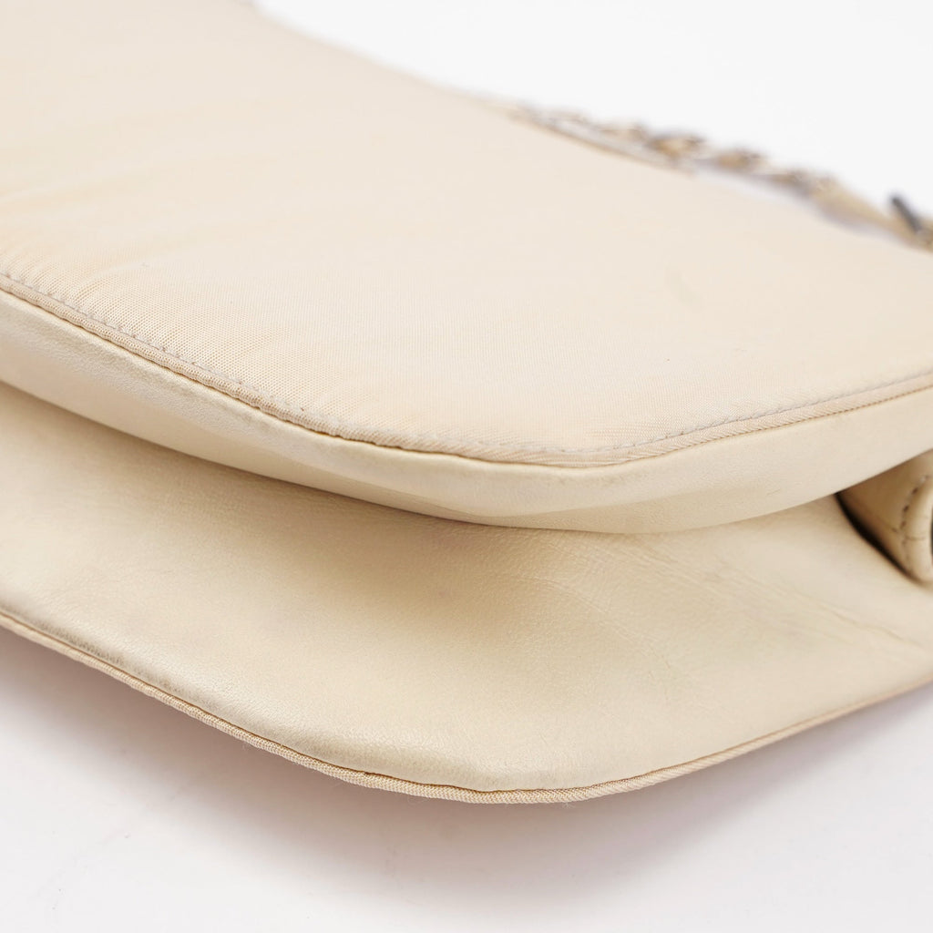 Beige Tessuto Vintage Bag
