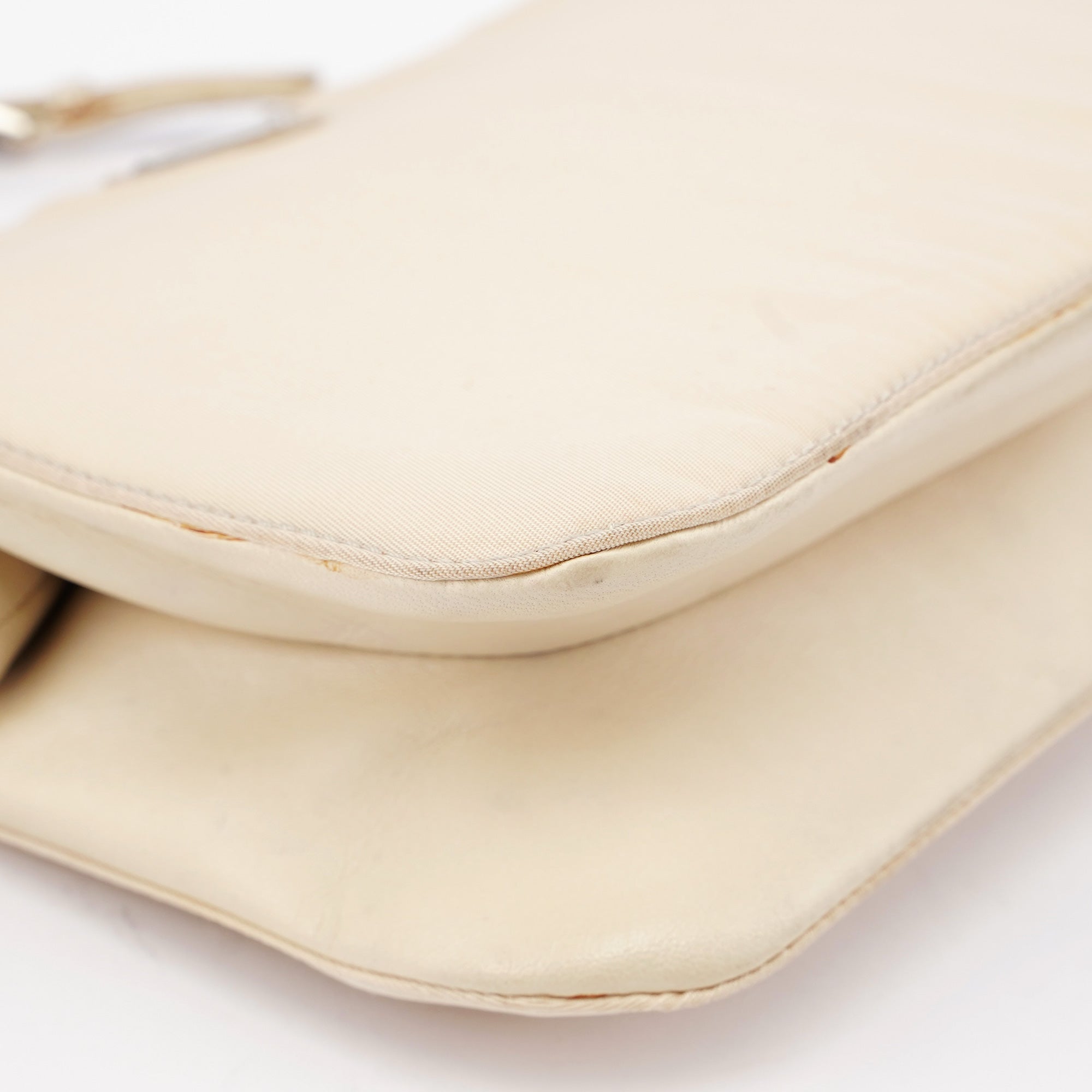 Beige Tessuto Vintage Bag