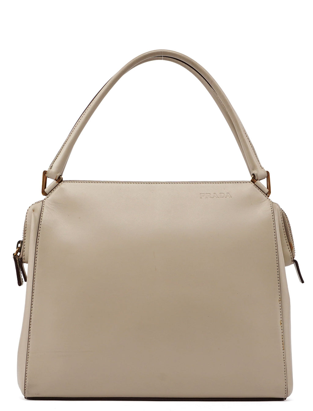 Beige Vitello Chic Bag