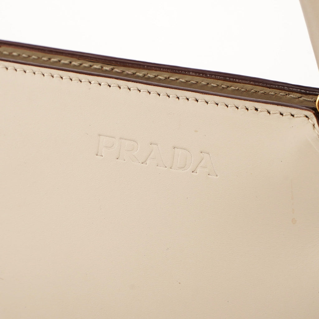 Beige Vitello Chic Bag