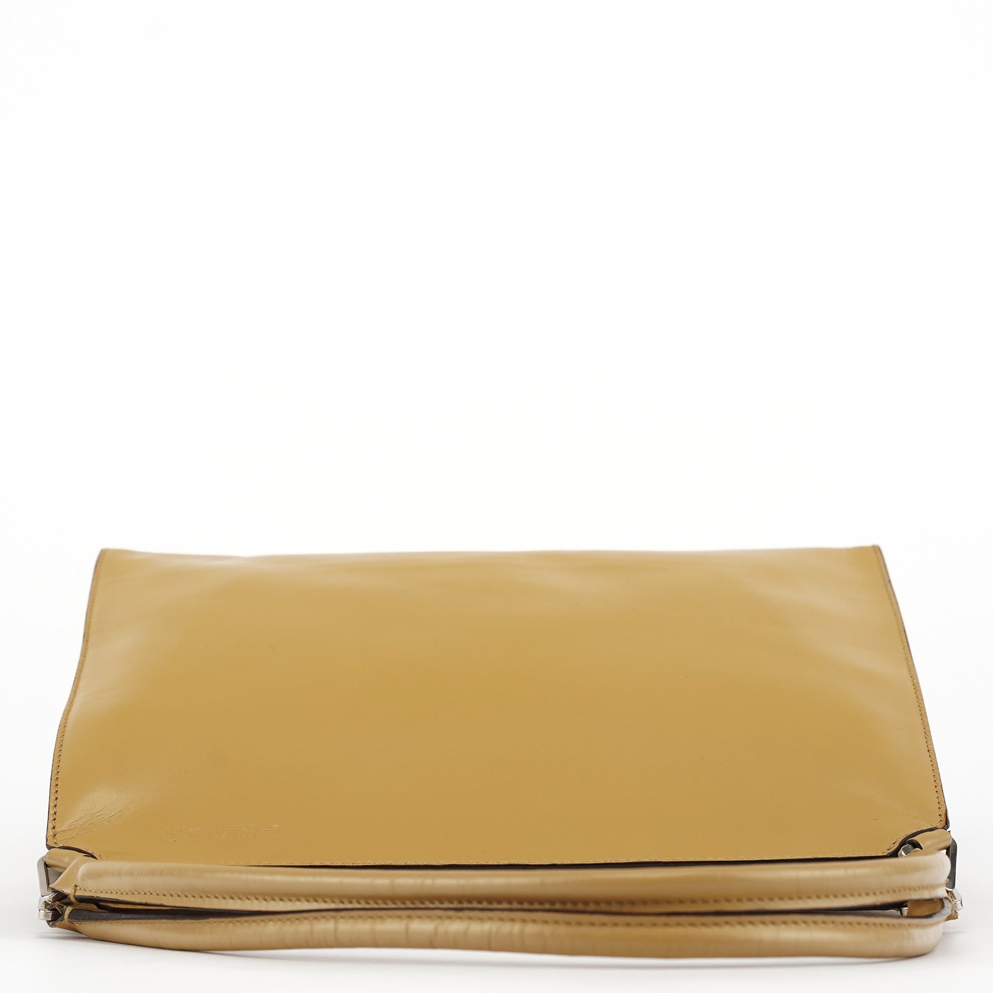Soft Yellow Vitello Chic Shoulder Bag