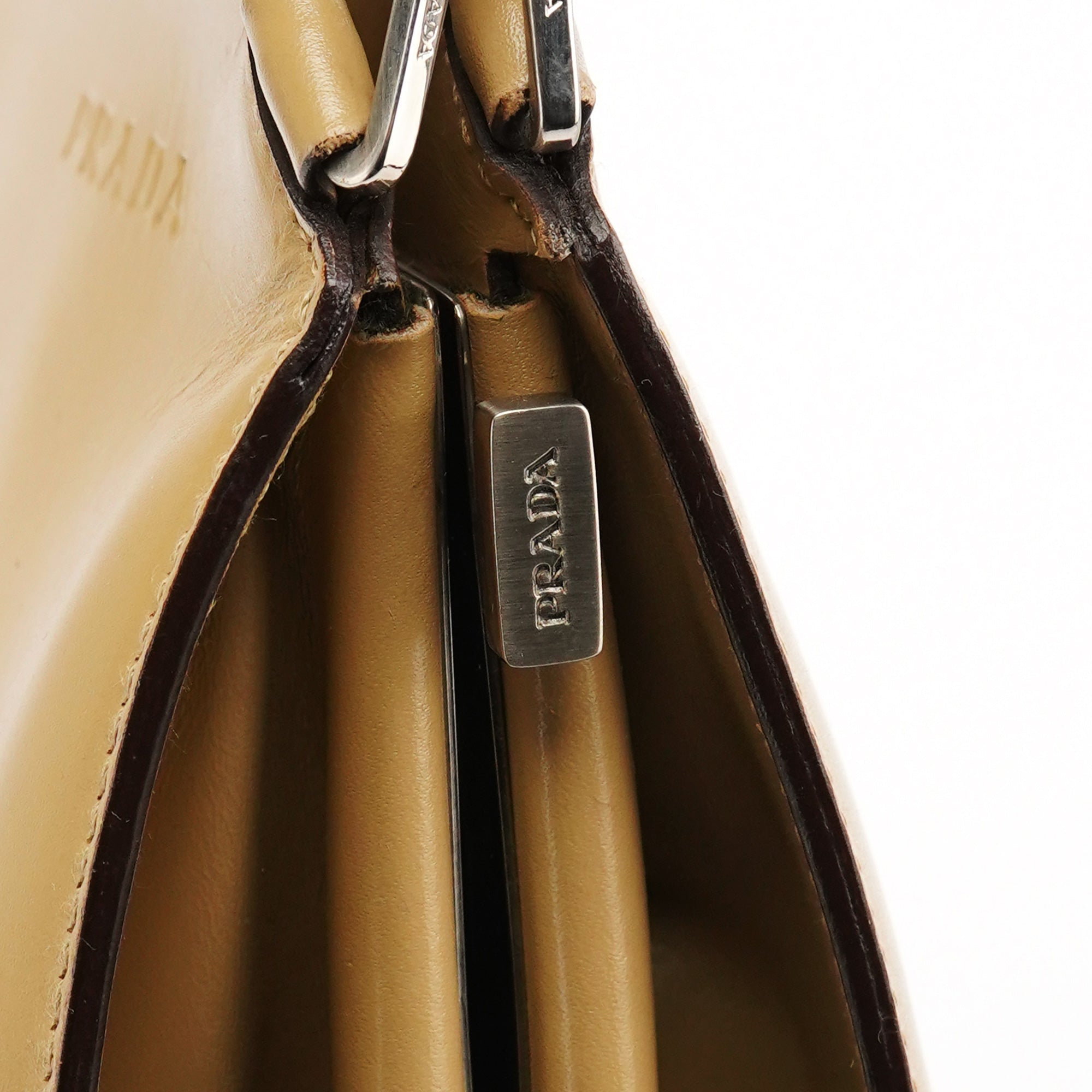 Soft Yellow Vitello Chic Shoulder Bag