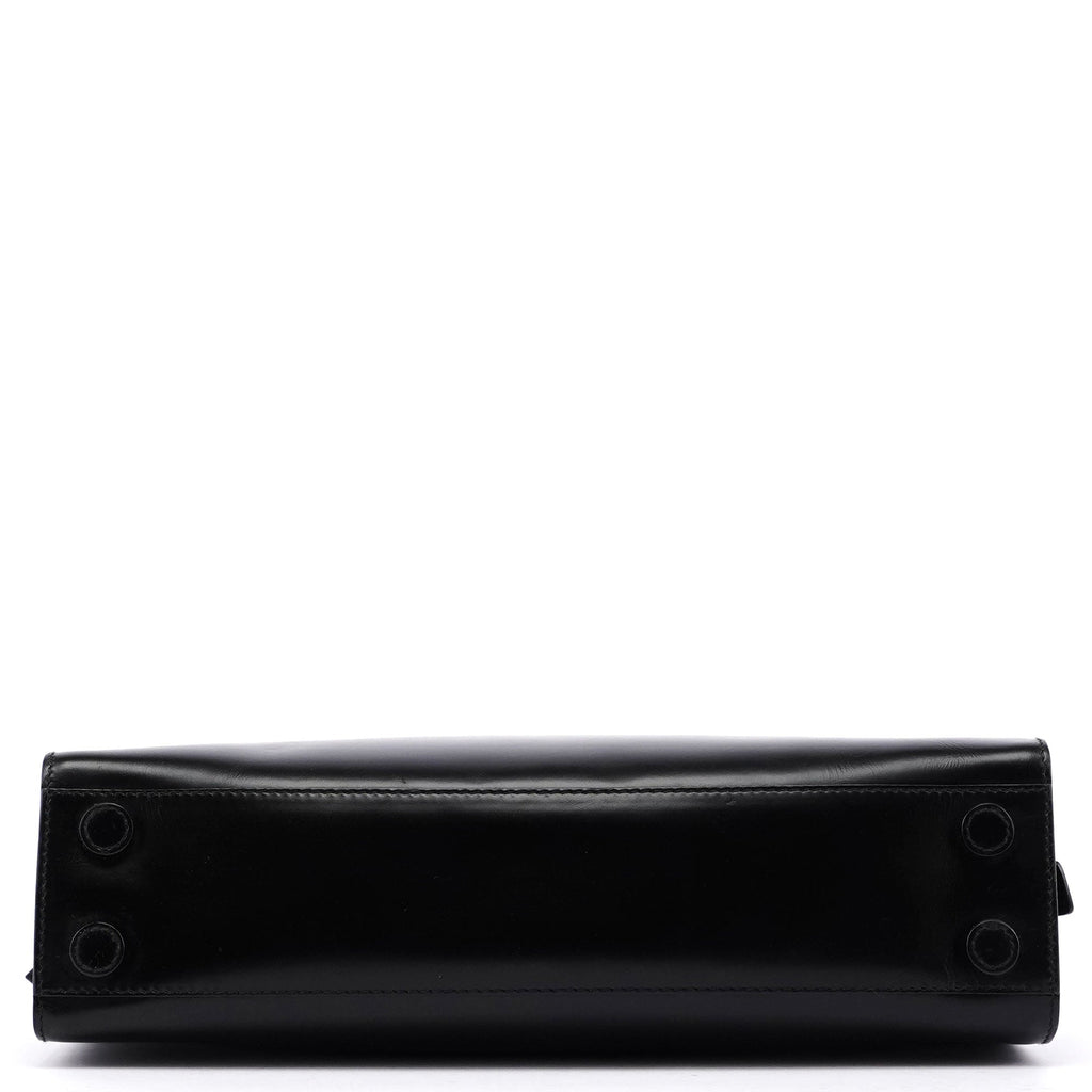 Black Calfskin Tote