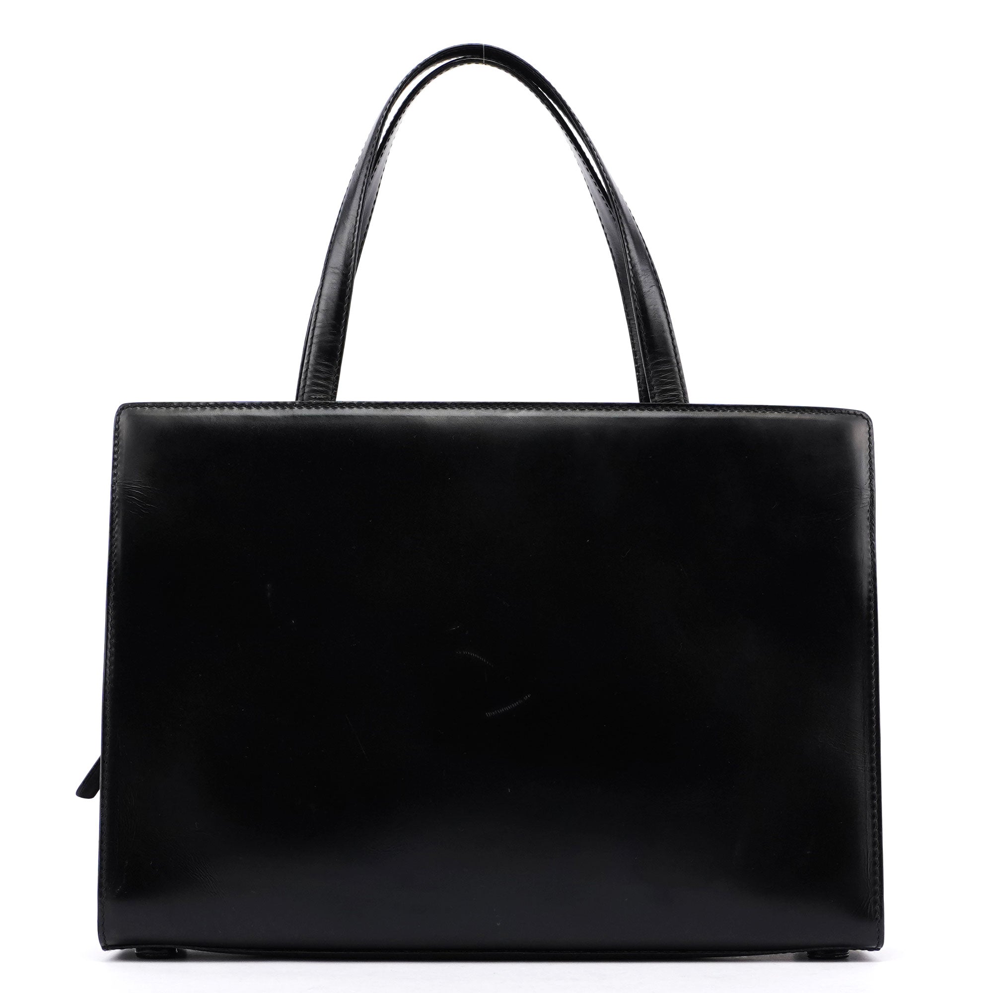 Black Calfskin Tote