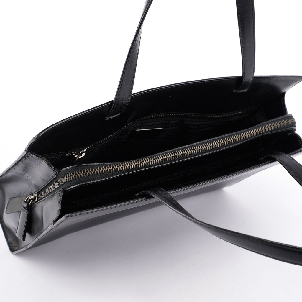 Black Calfskin Tote