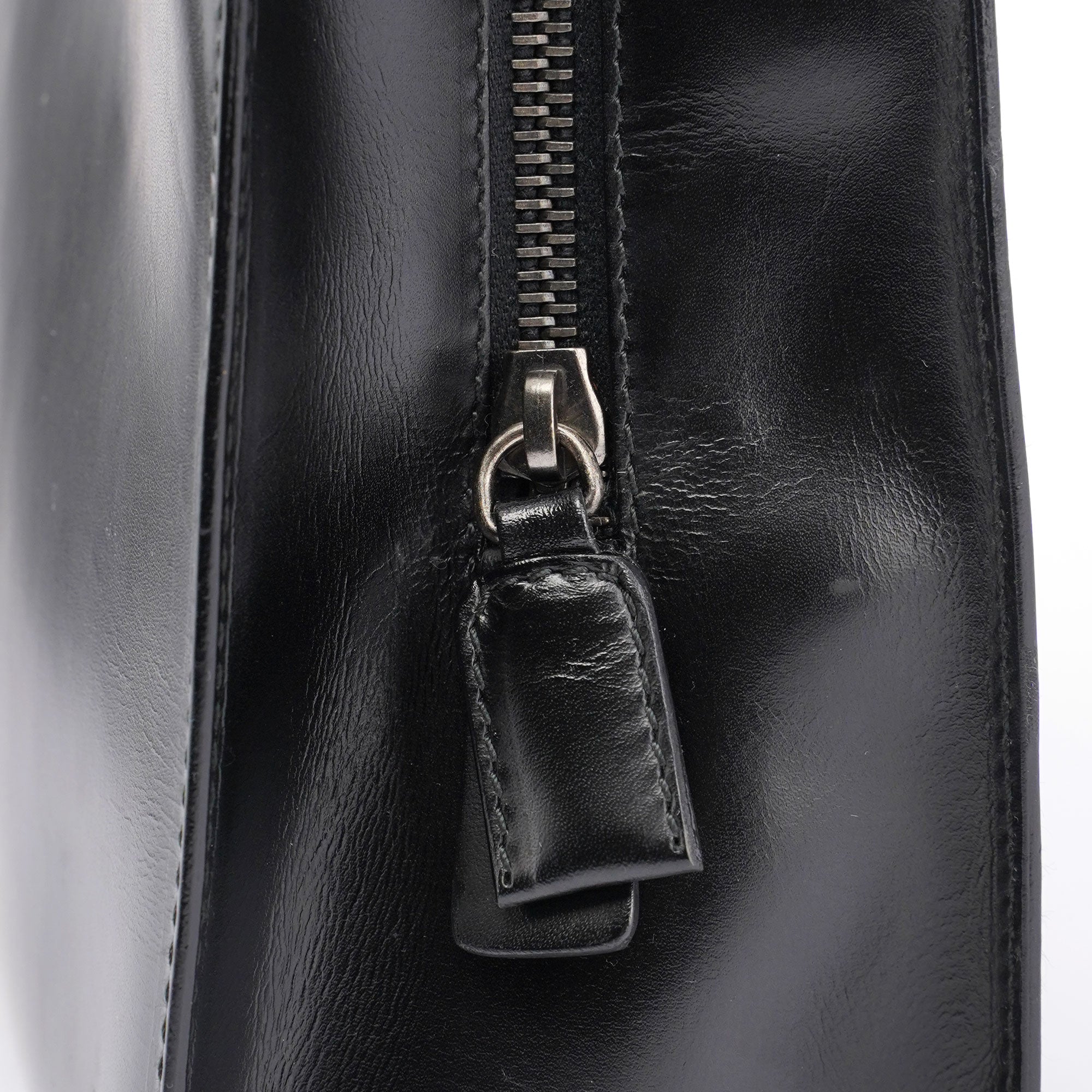 Black Calfskin Tote
