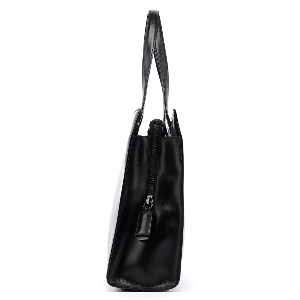 Black Calfskin Tote