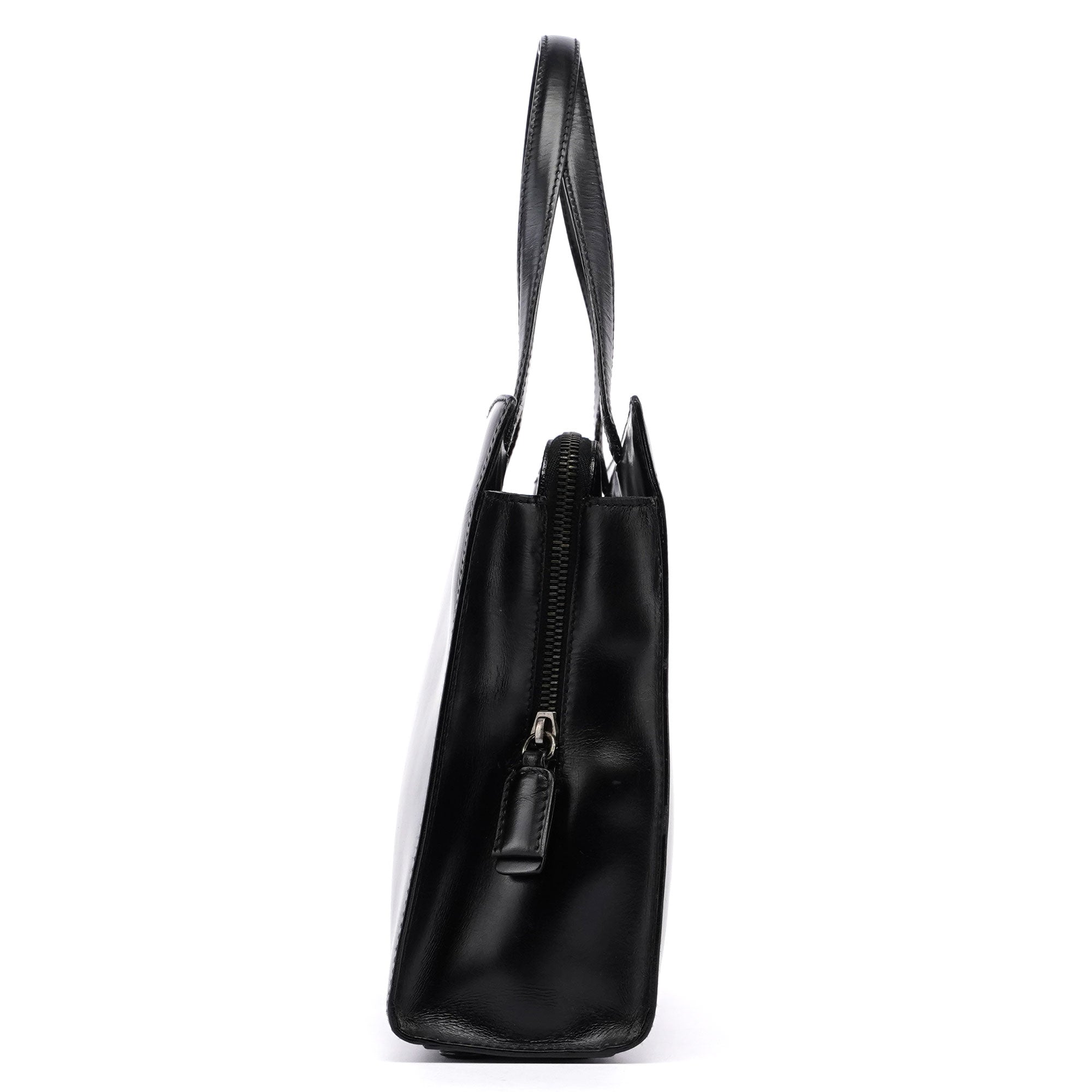 Black Calfskin Tote