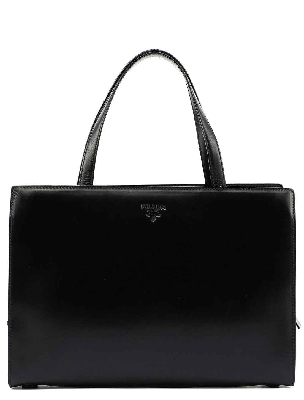 Black Calfskin Tote