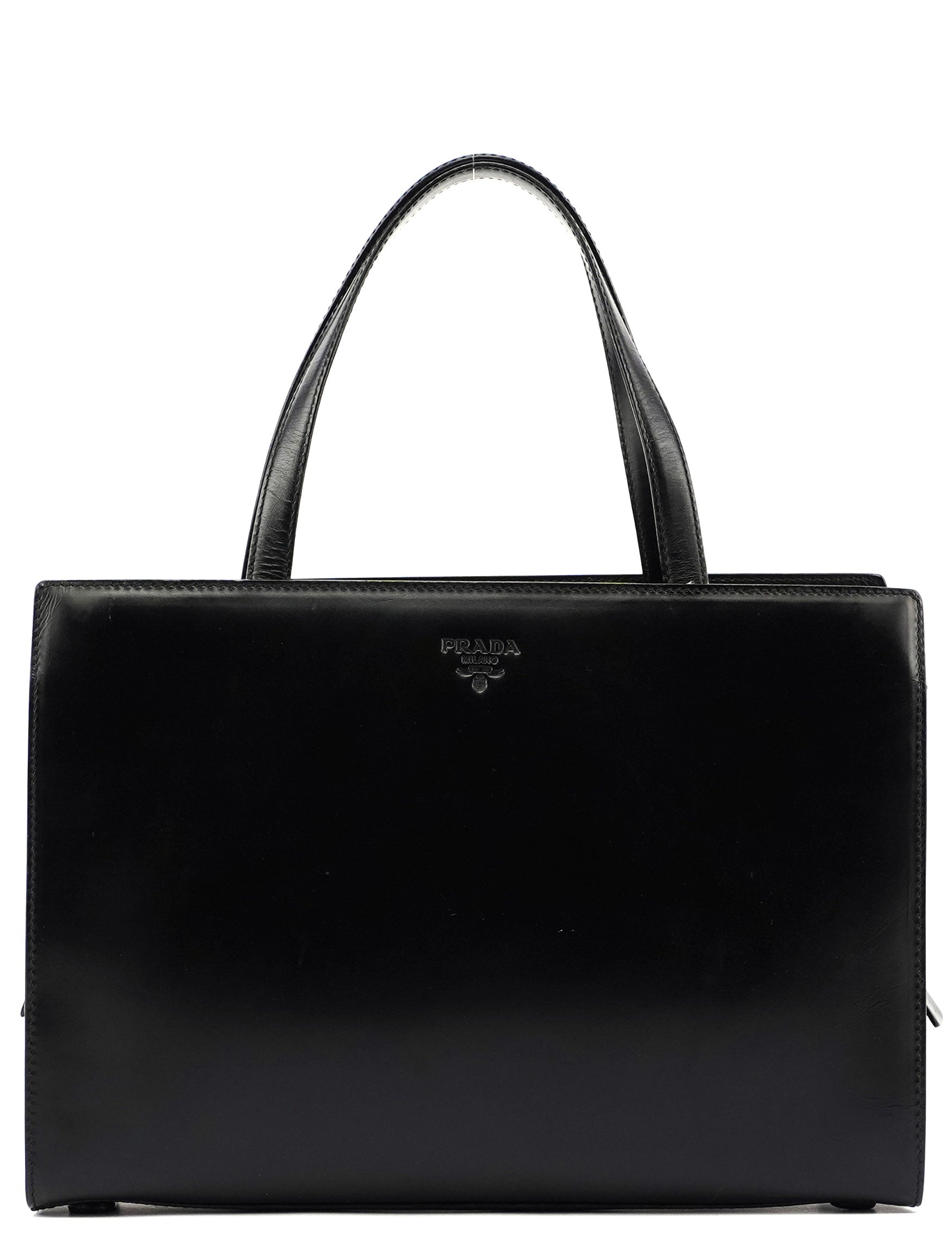 Black Calfskin Tote