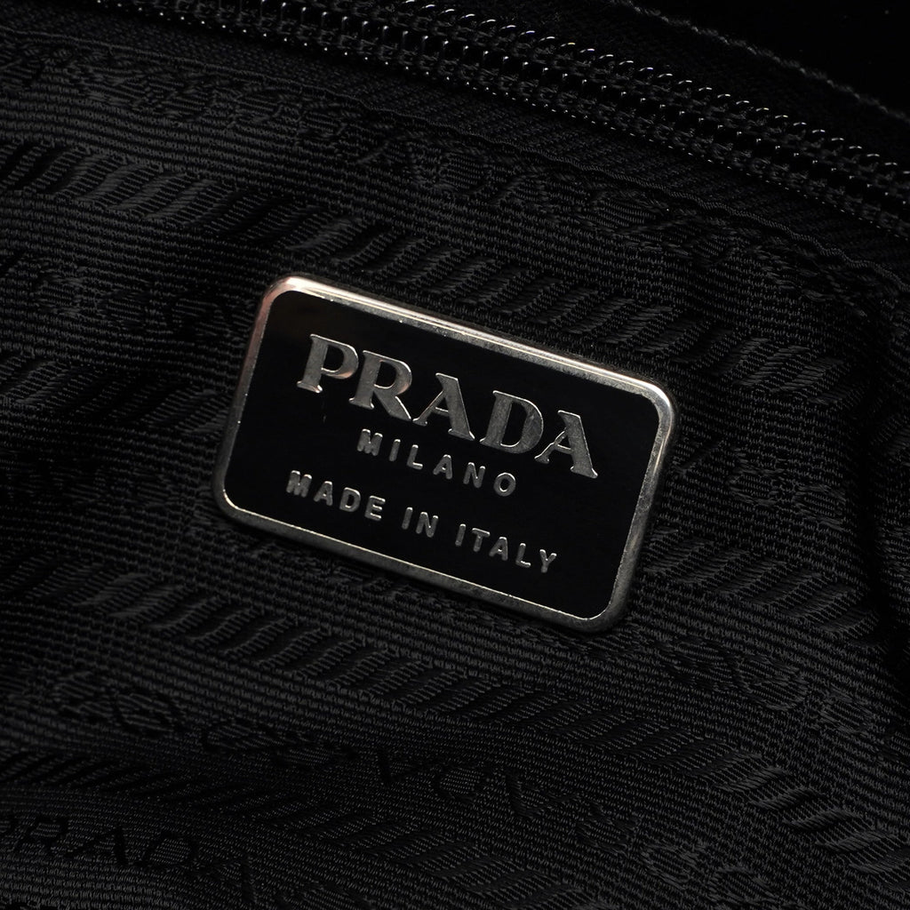 Black Calfskin Tote Bag