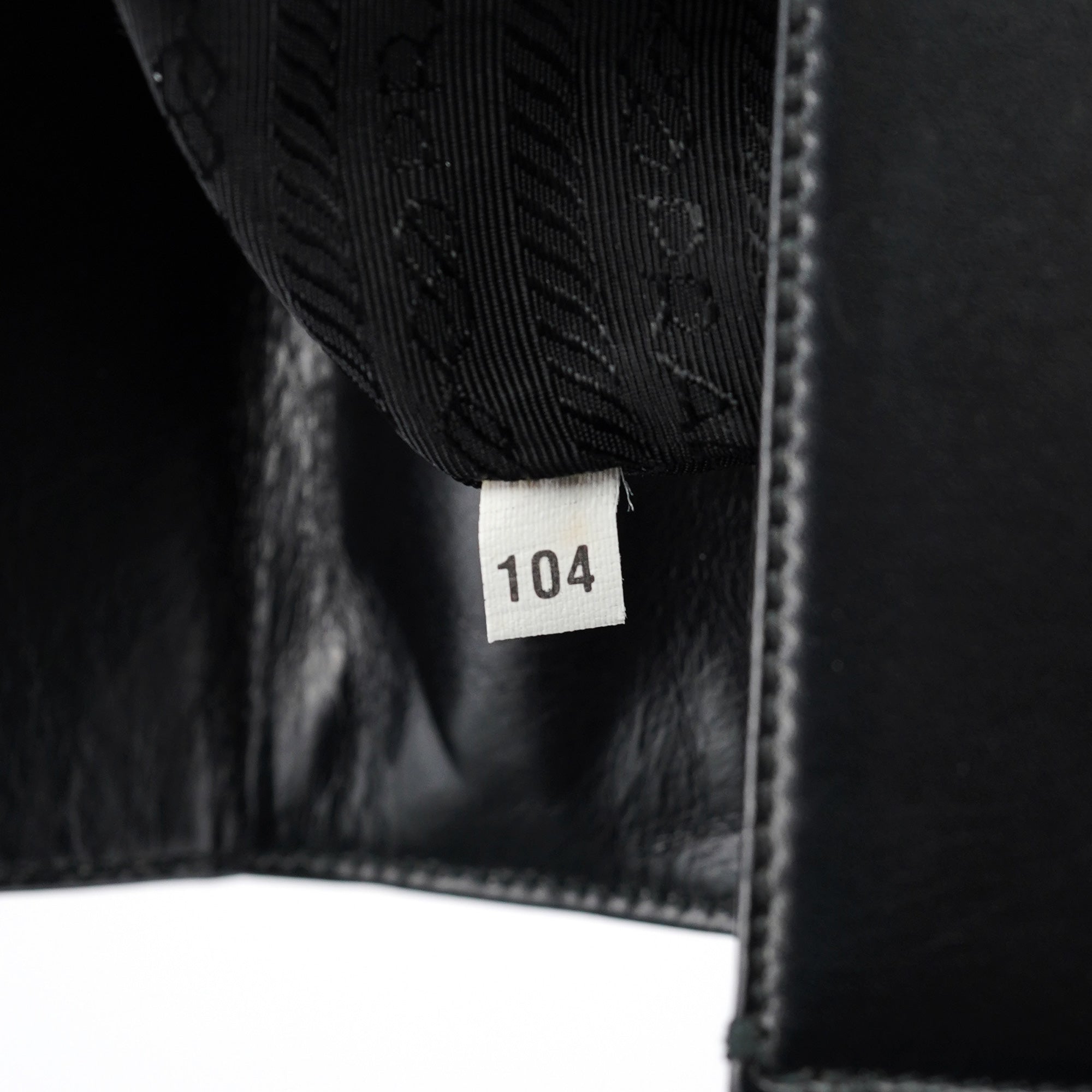 Black Calfskin Vitello Top Handle Bag