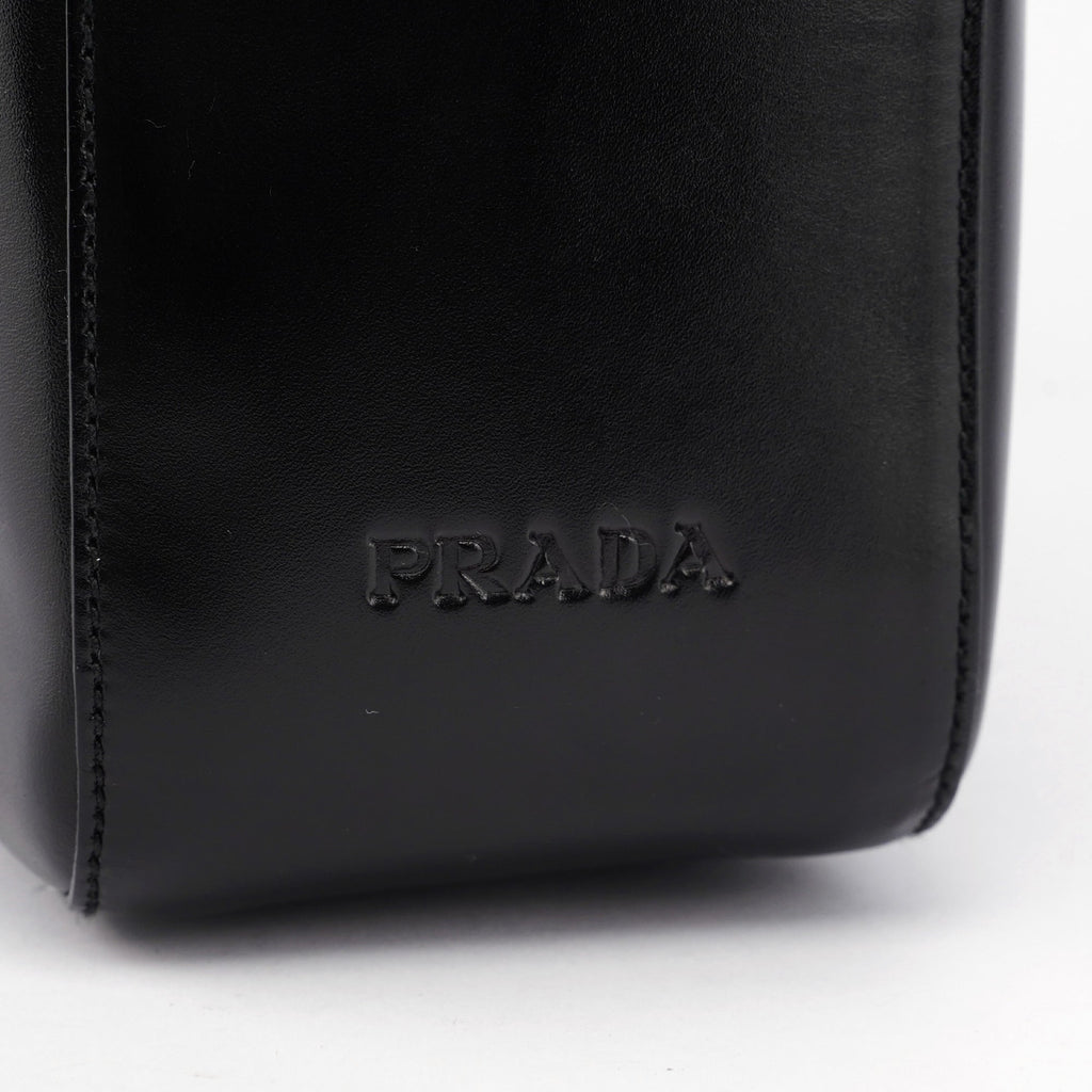 Black Calfskin Vitello Tote