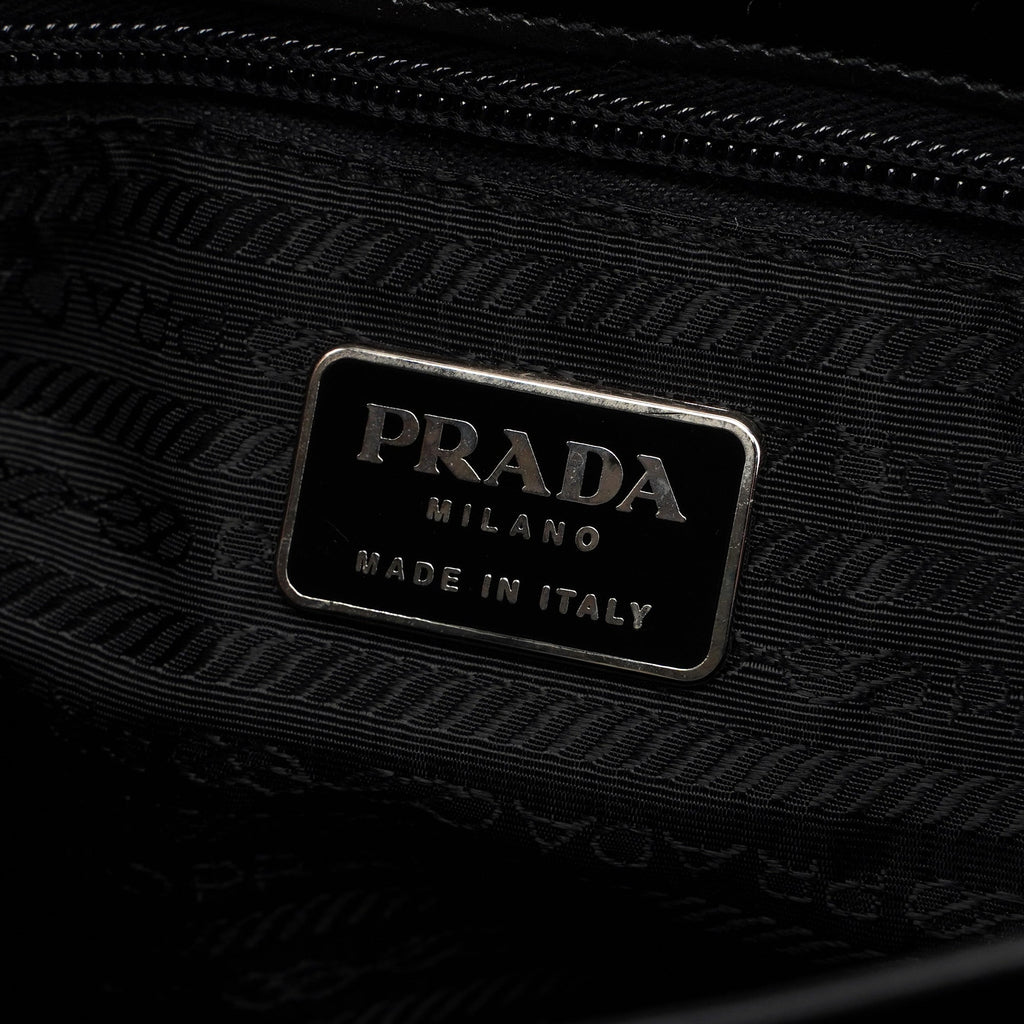 Black Calfskin Vitello Tote
