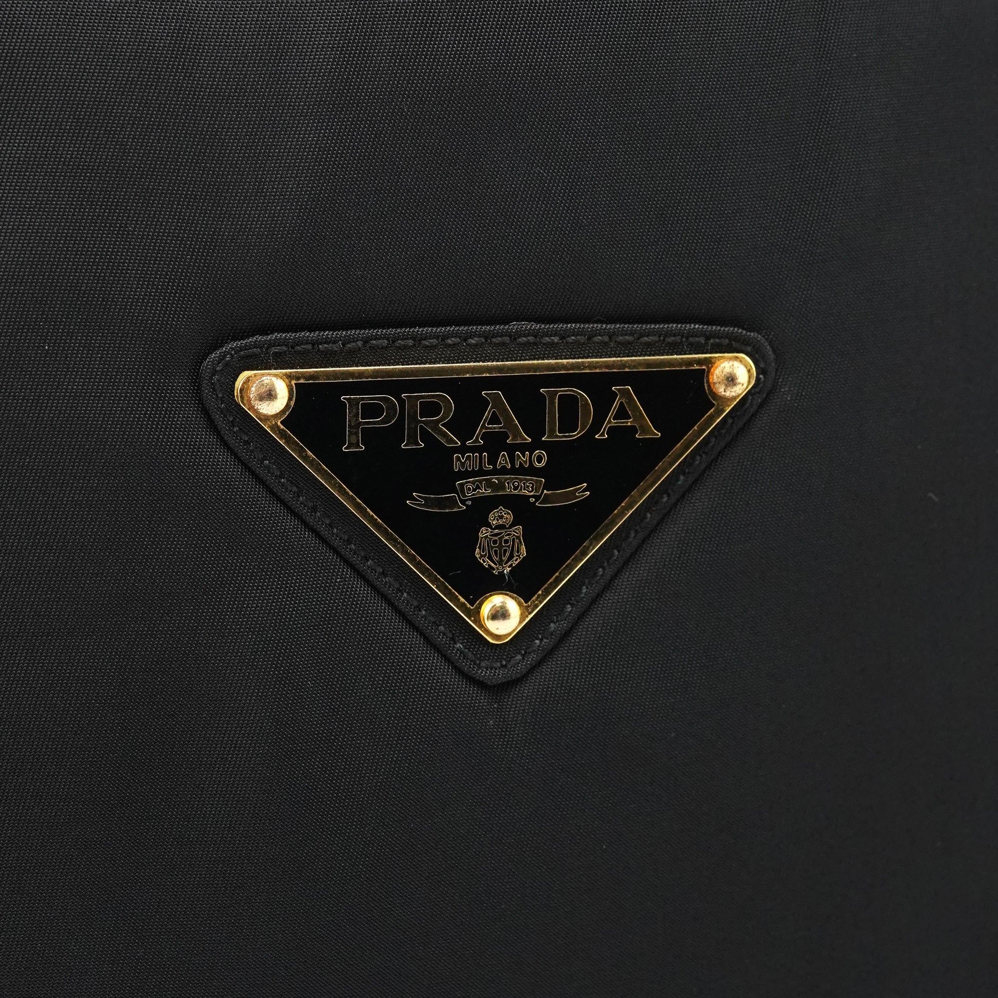 B2514 Black Gold Tessuto Metallo Tote Bag