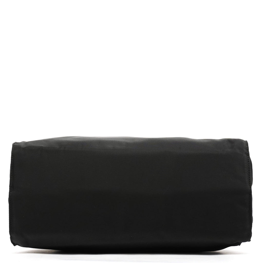 B2514 Black Gold Tessuto Metallo Tote Bag