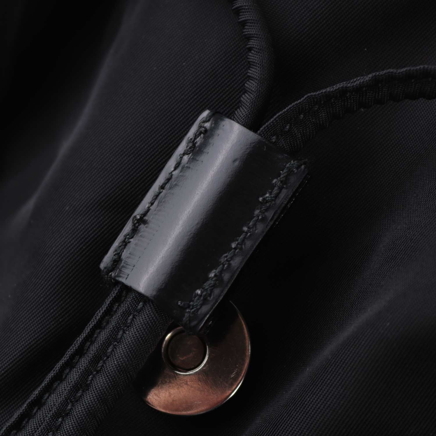 Black Large Tessuto Nylon Backpack