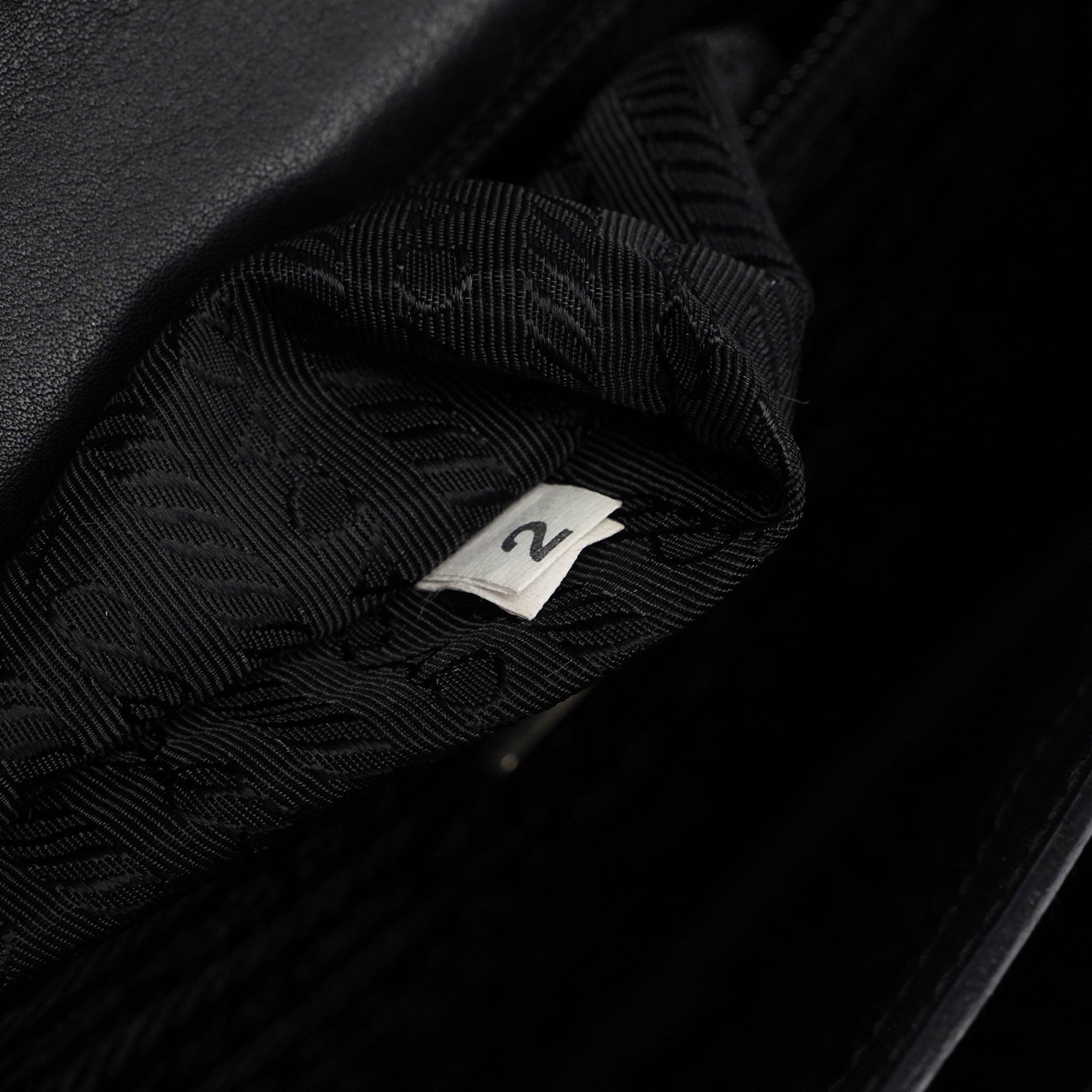 Black Leather Top Handle Bag