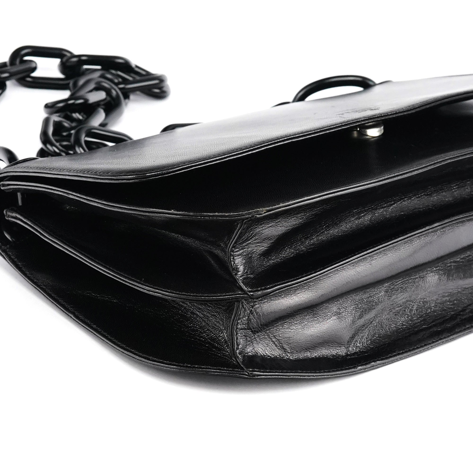 Black Madras Swing Shoulder Bag